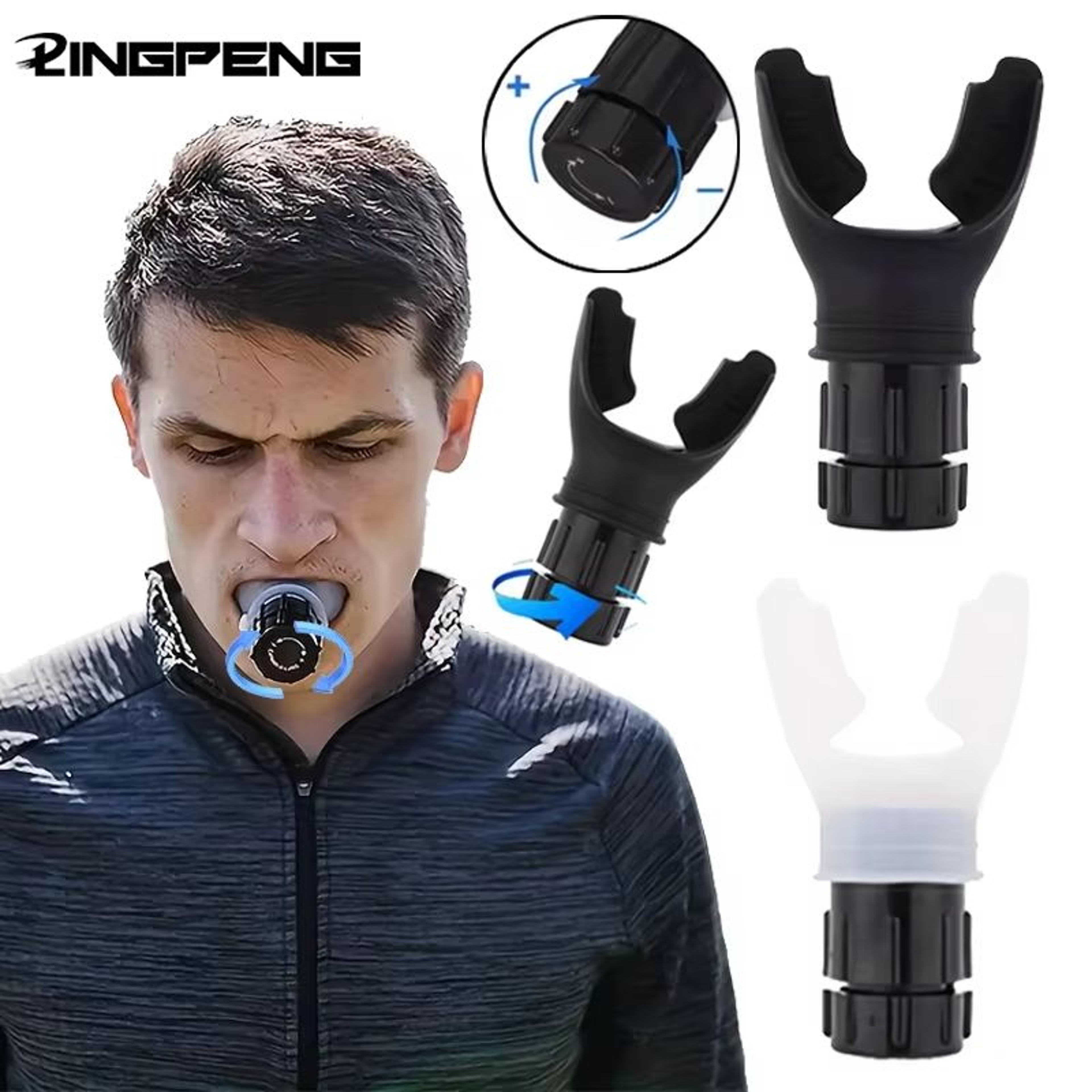 Portable Lung Trainer Pro  Adjustable Breathing Exercise Device For Lung Capacity Relaxation  Bette 0