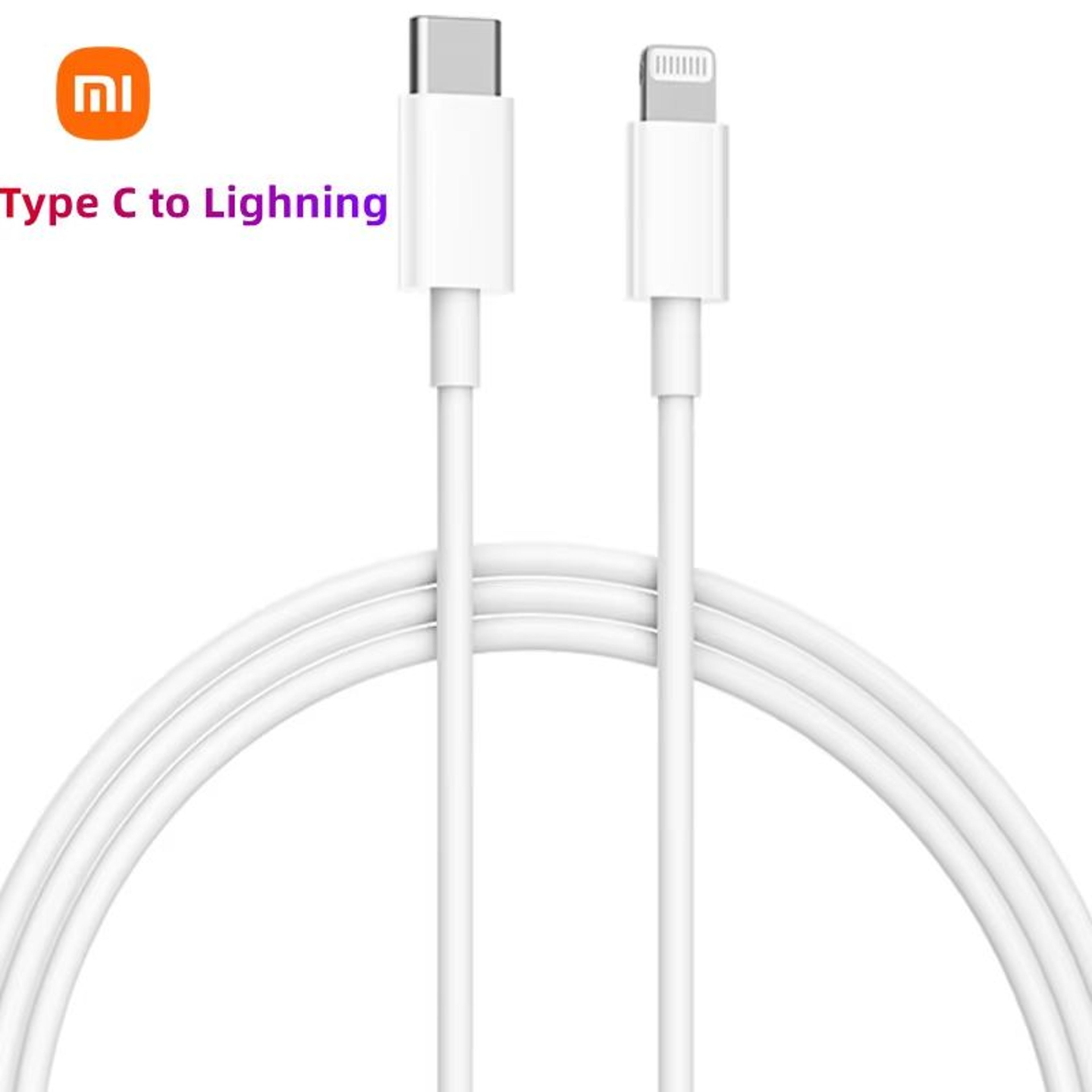 Xiaomi USBC To Lightning Cable 27W20W PD Fast Charging Cord For IPhone  IPad 0
