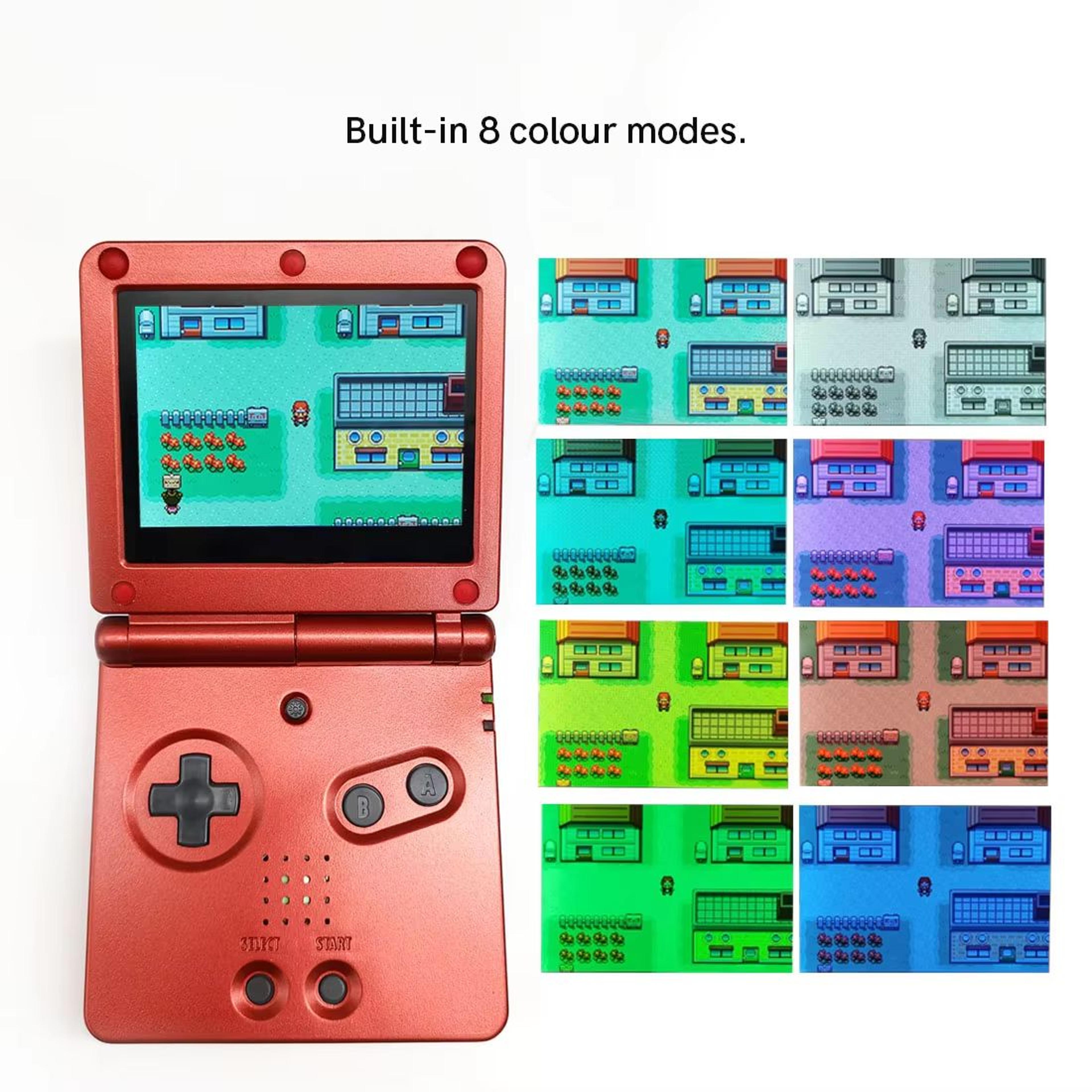 Laminated V5 IPS Backlit LCD Screen Replacement Kit For Game Boy Advance SP  No Shell Cutting Requi 5