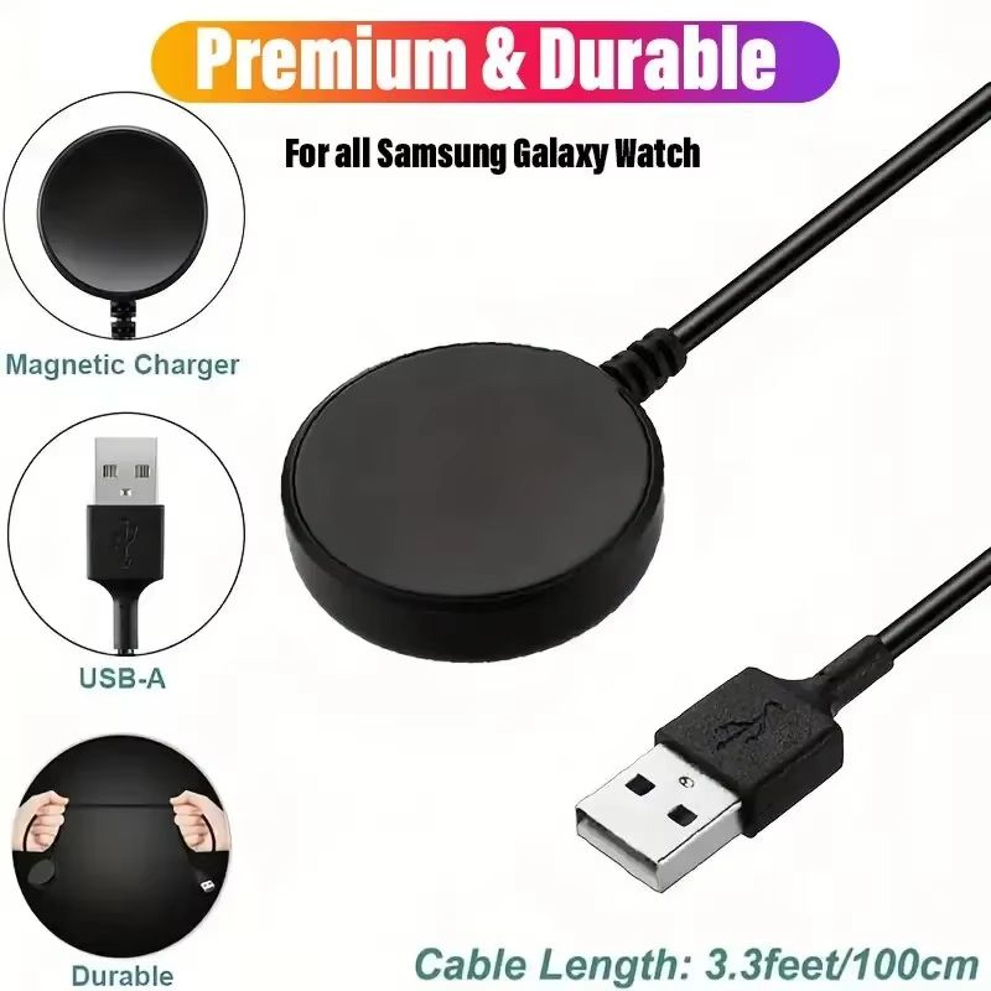 Wireless Charger Dock For Samsung Galaxy Watch 38 Series  Fast USB TypeC PD Charging Station 0