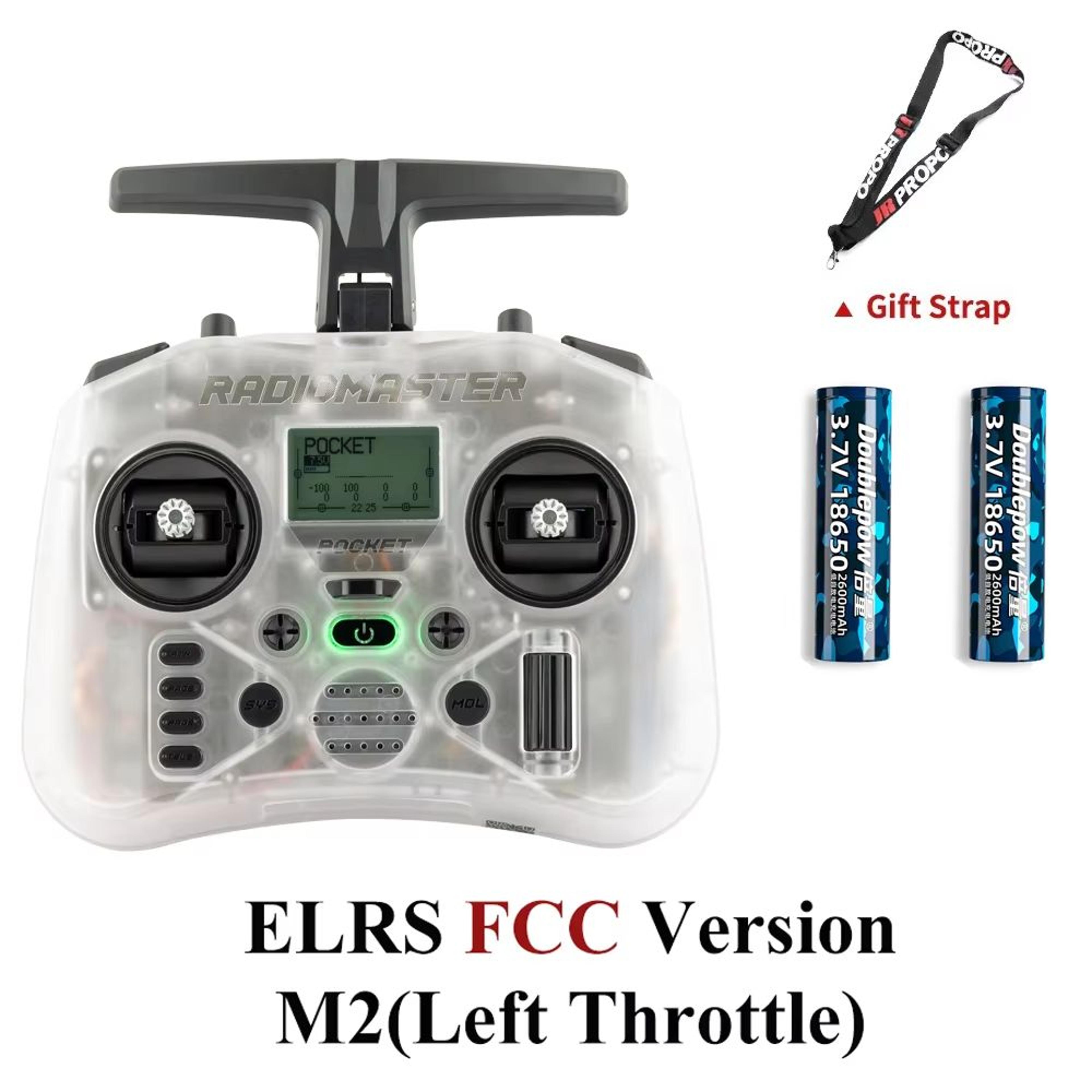 Radiomaster Pocket EdgeTX 24G LeftHanded Throttle Radio Controller 22