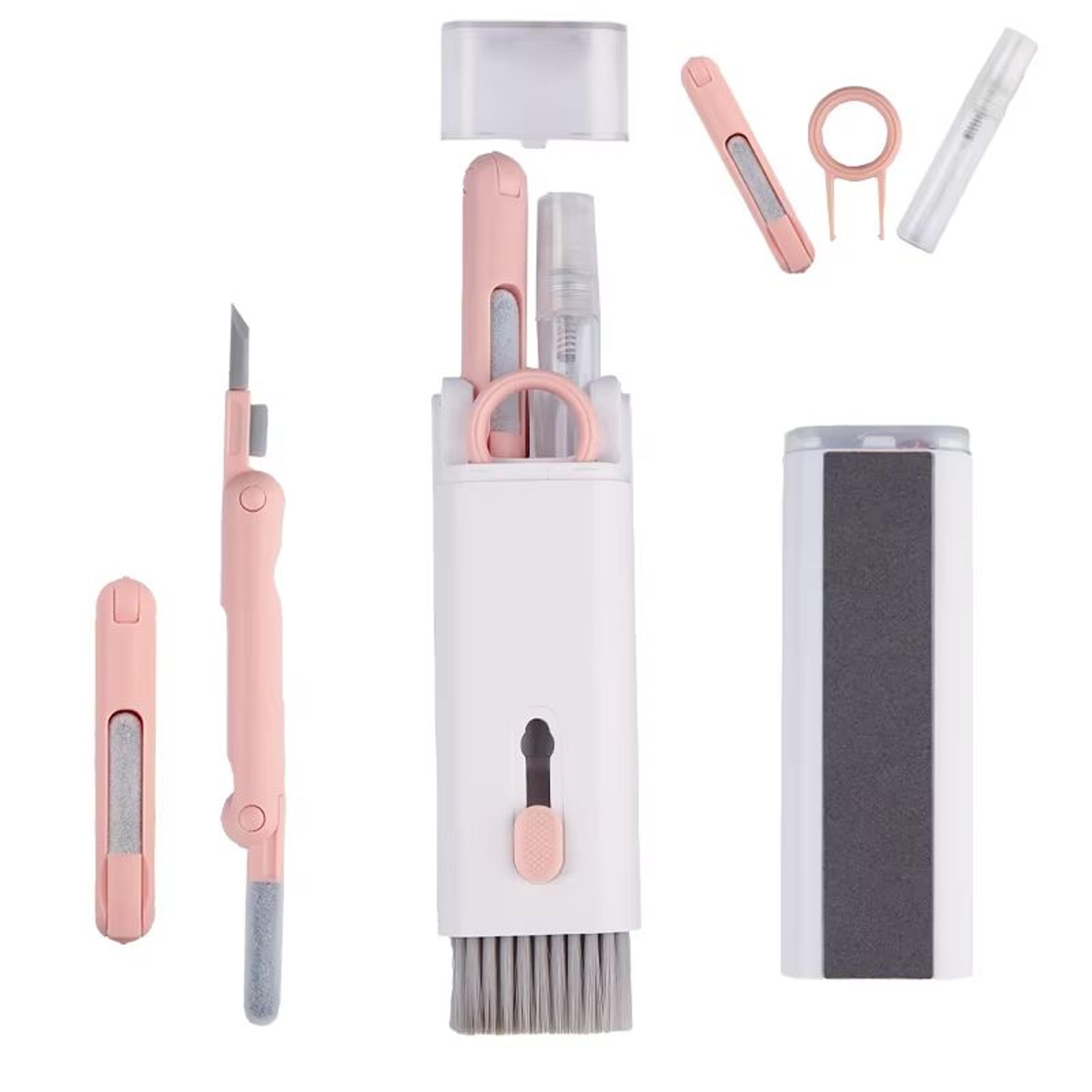 7in1 Computer  Headset Cleaning Kit  Keyboard Brush Earphone Pen Keycap Puller 9