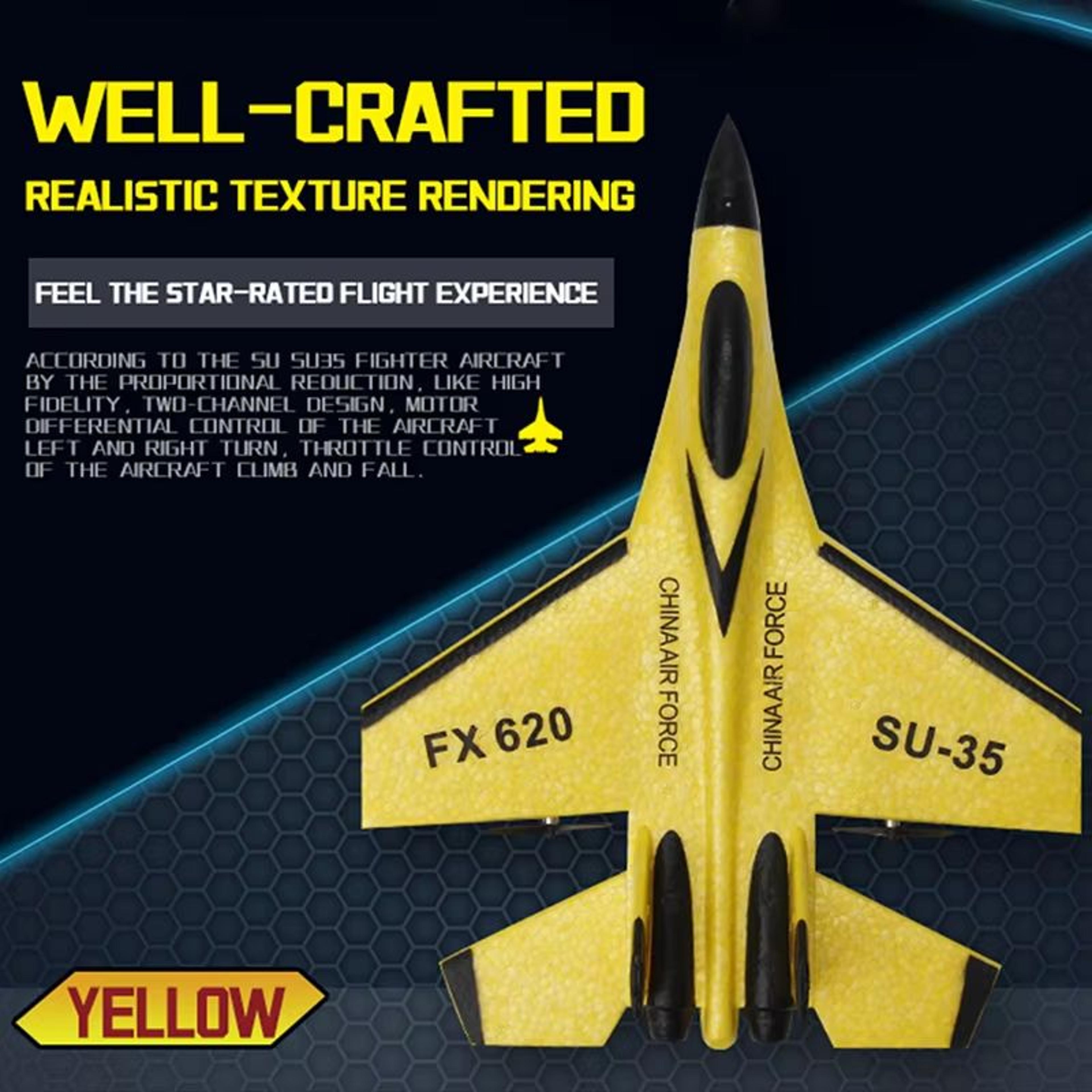RC SU35 Foam Fighter Plane  24G Remote Control Aircraft For Kids 3