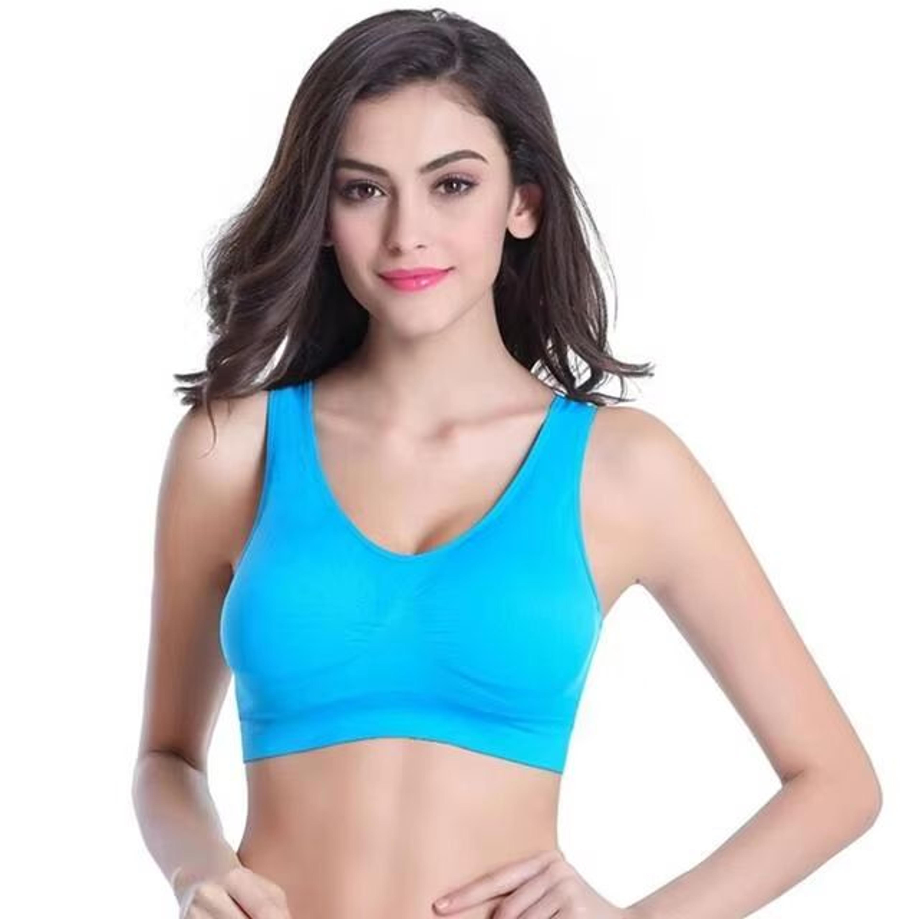 ComfortEase Plus Size Seamless Wireless Bra  Thin Adjustable And ZeroBondage Support 12