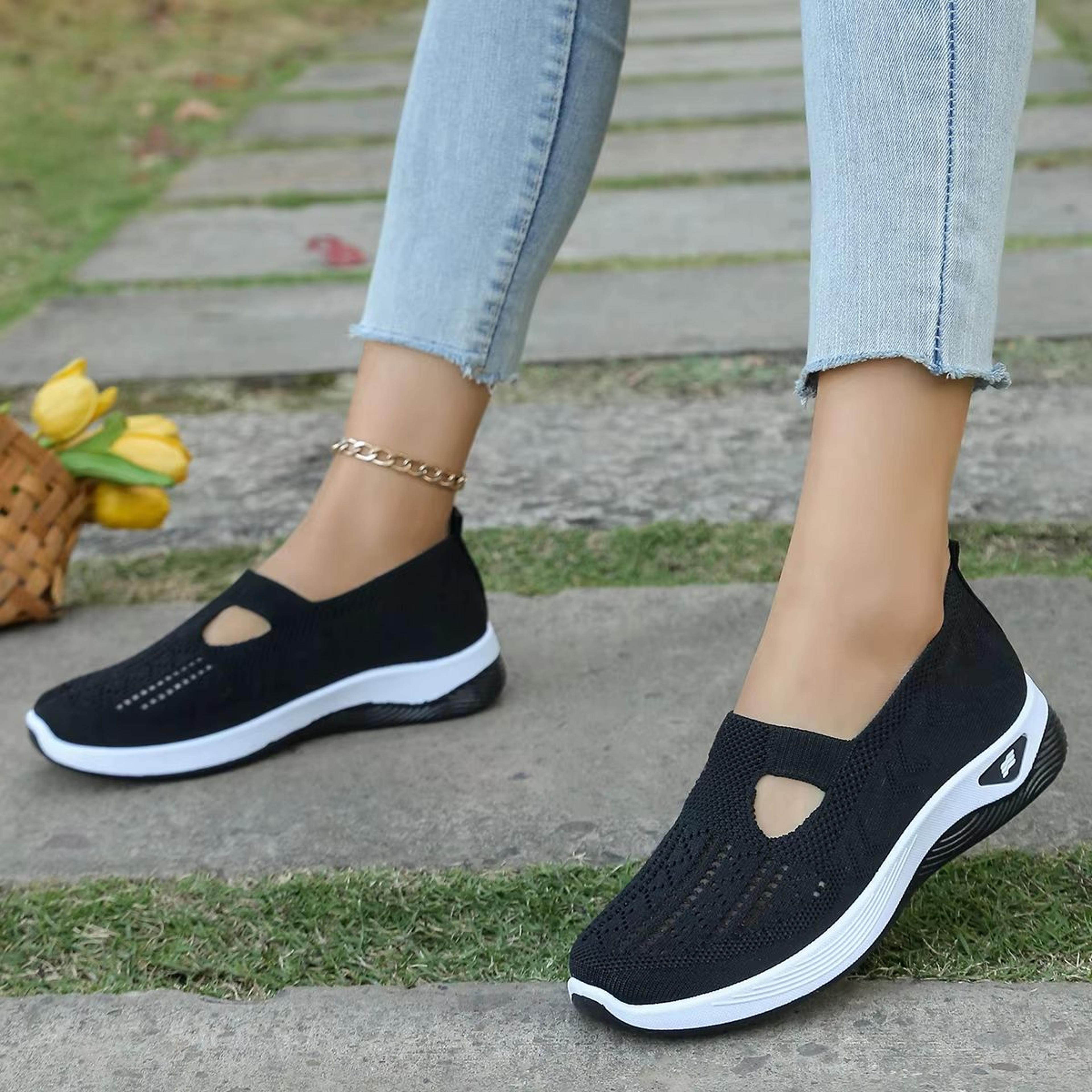 AirFlex Womens Breathable Walking Shoes  Lightweight SoftSoled Casual Sneakers 4