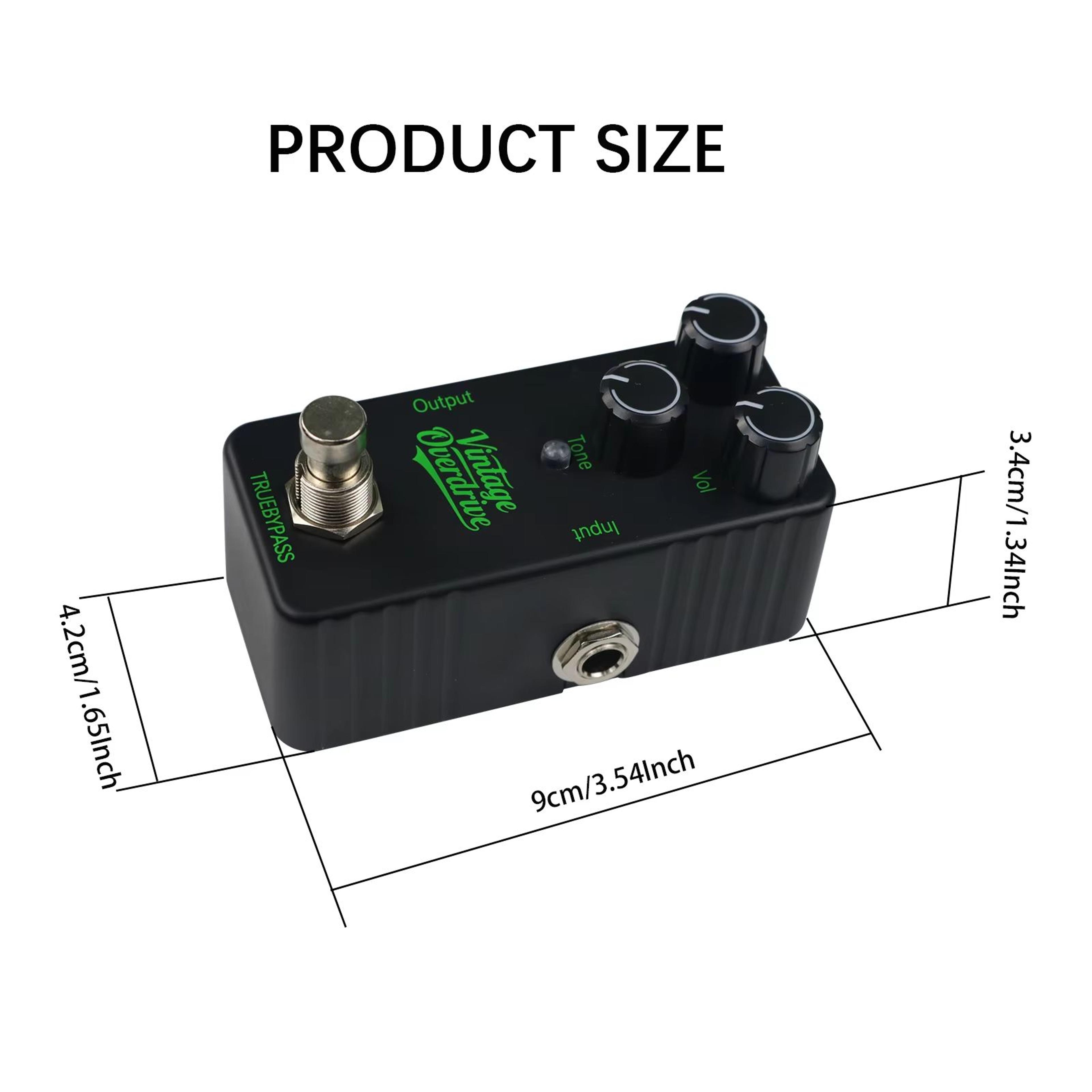 Electric Guitar Effects Pedal Mini  Classic Distortion Chorus  Digital Delay For ProLevel Sound 4
