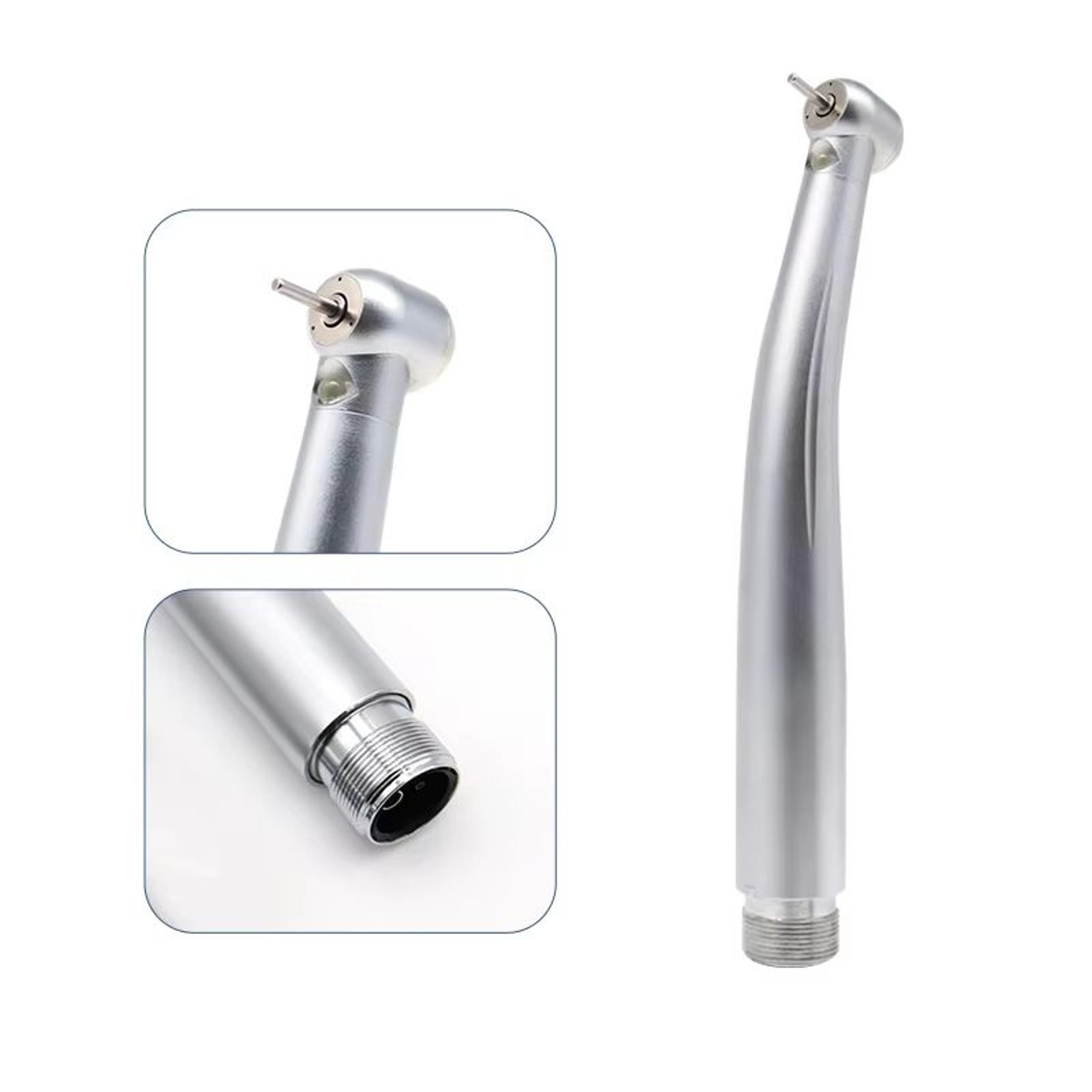 LED Dental HighSpeed Handpiece  Professional Air Turbine With Push Button  Ceramic Bearings B2M4 7