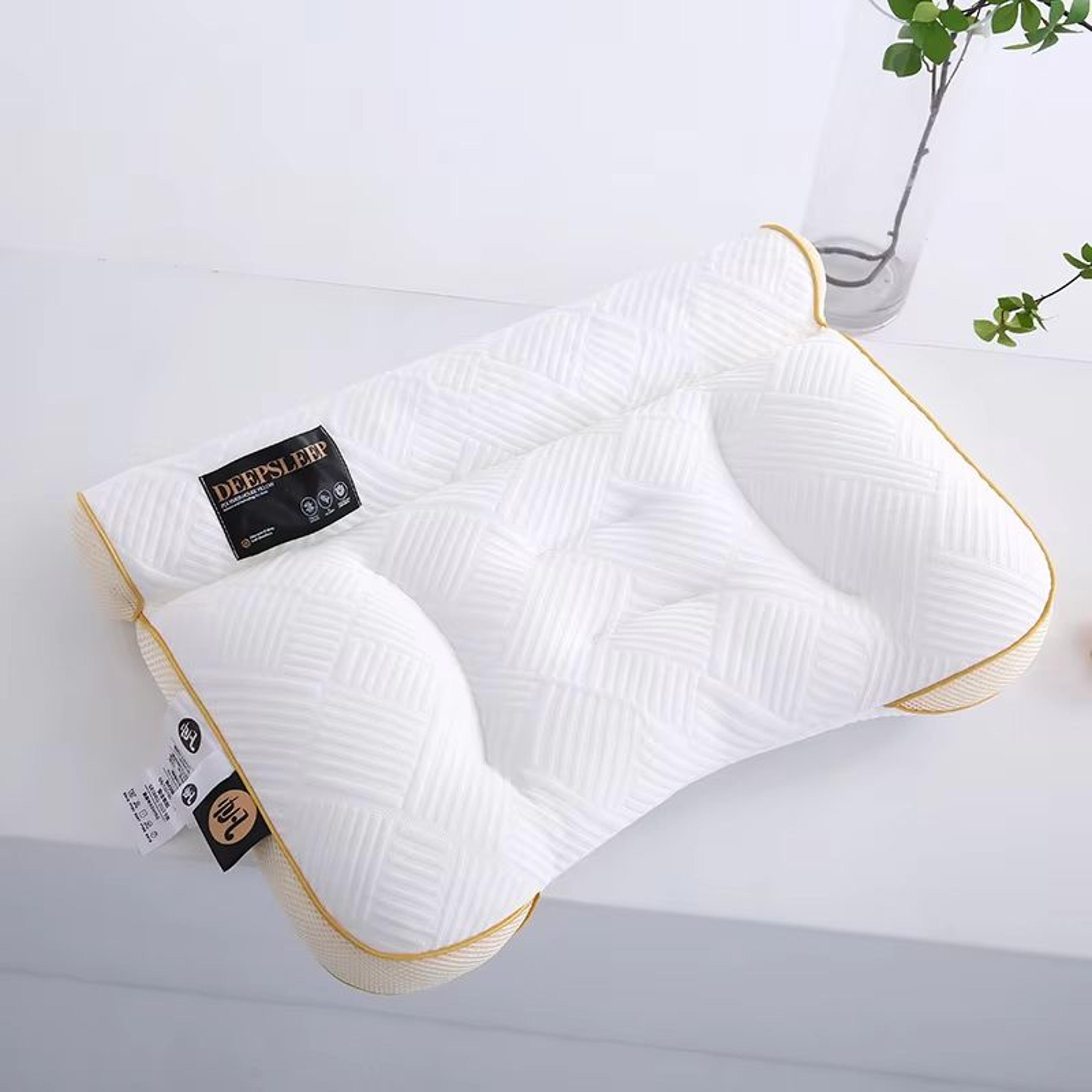 ErgoRelief Cervical Support Pillow  Advanced Black Technology Hose Pillow For Deep Sleep  Neck Prot 7