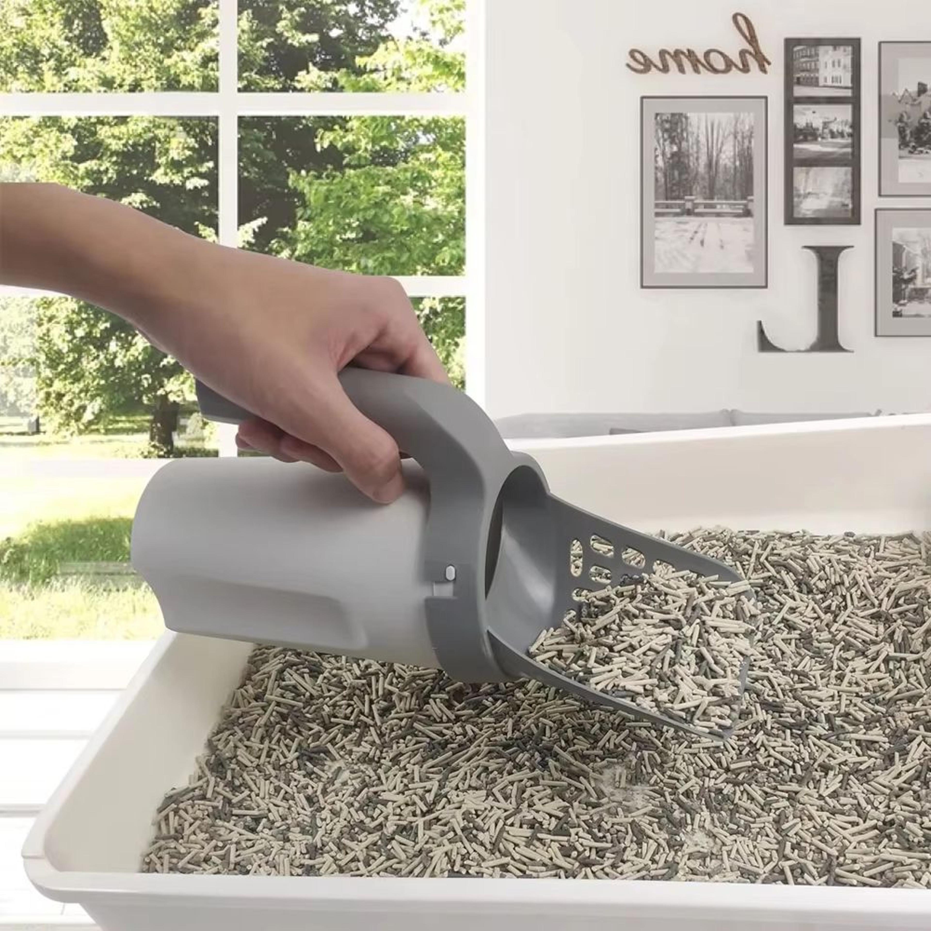 Premium Cat Litter Shovel Scoop  SelfCleaning Pet Toilet  Garbage Picker 1