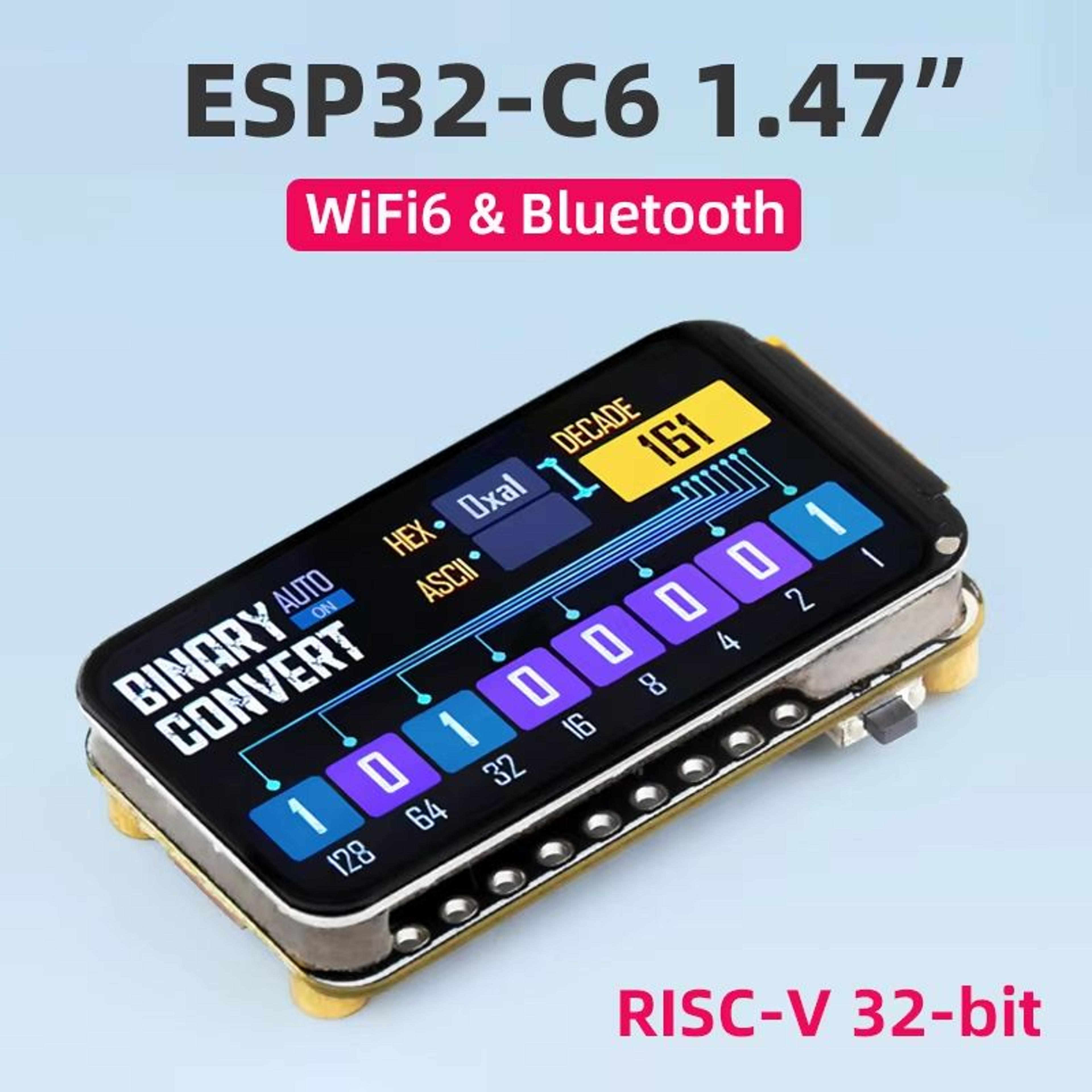Waveshare ESP32C6 147 Display WiFi 6  Bluetooth RISCV Development Board For AIoT 0