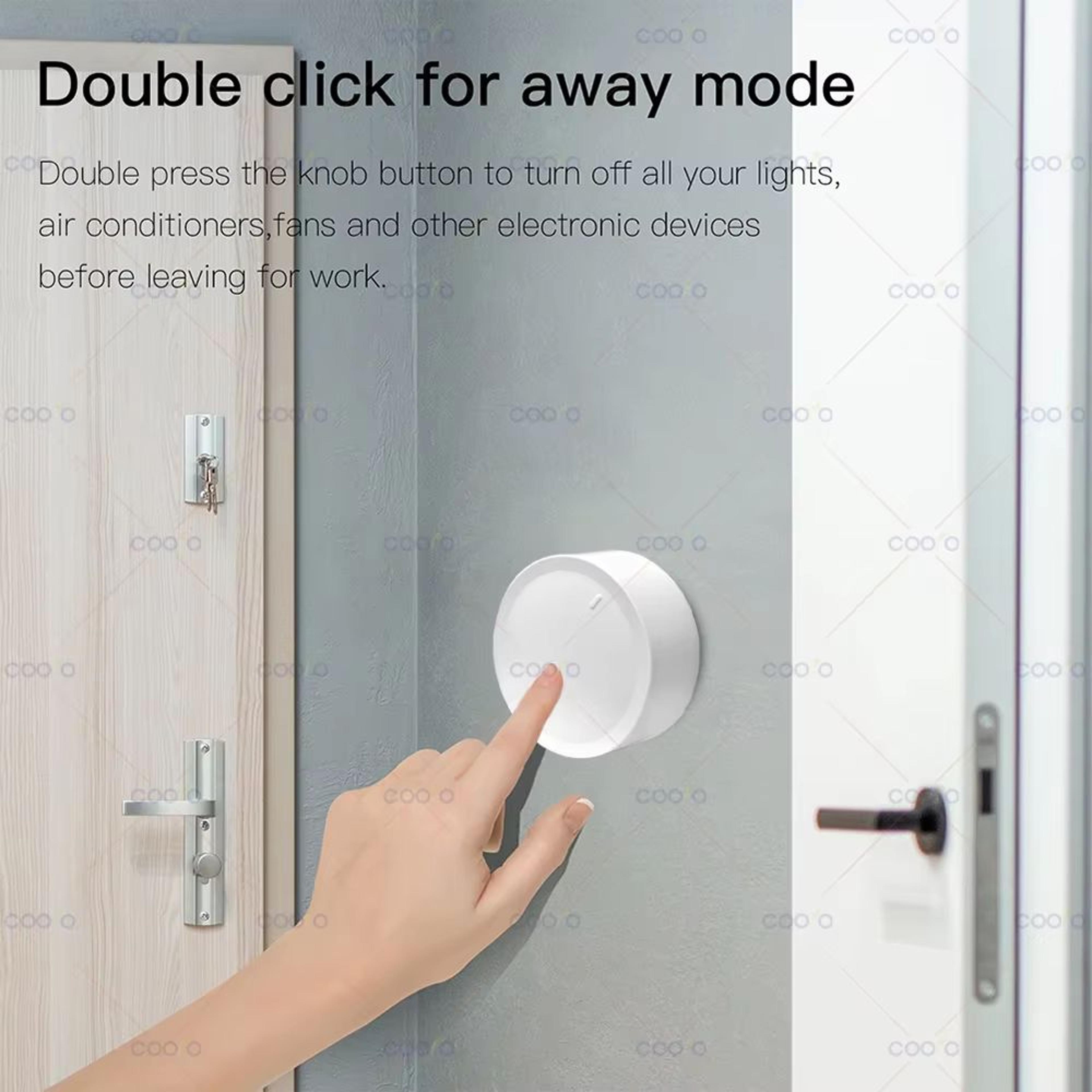 Tuya ZigBee Smart Knob Switch Rotatable Dimmer For Home Automation 5