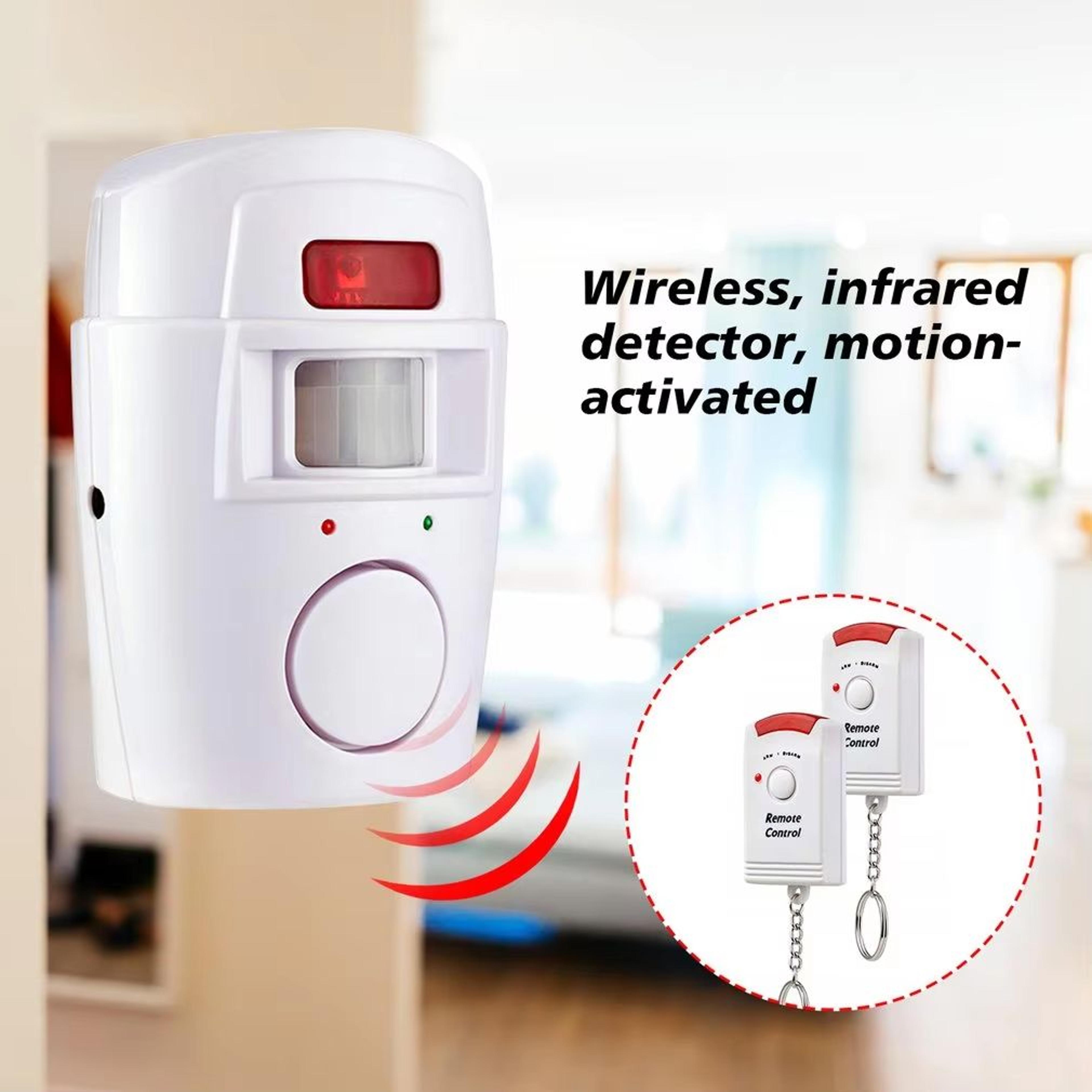 Wireless Motion Sensor Alarm  Indoor  Outdoor Security Alert System With Remote Control 2