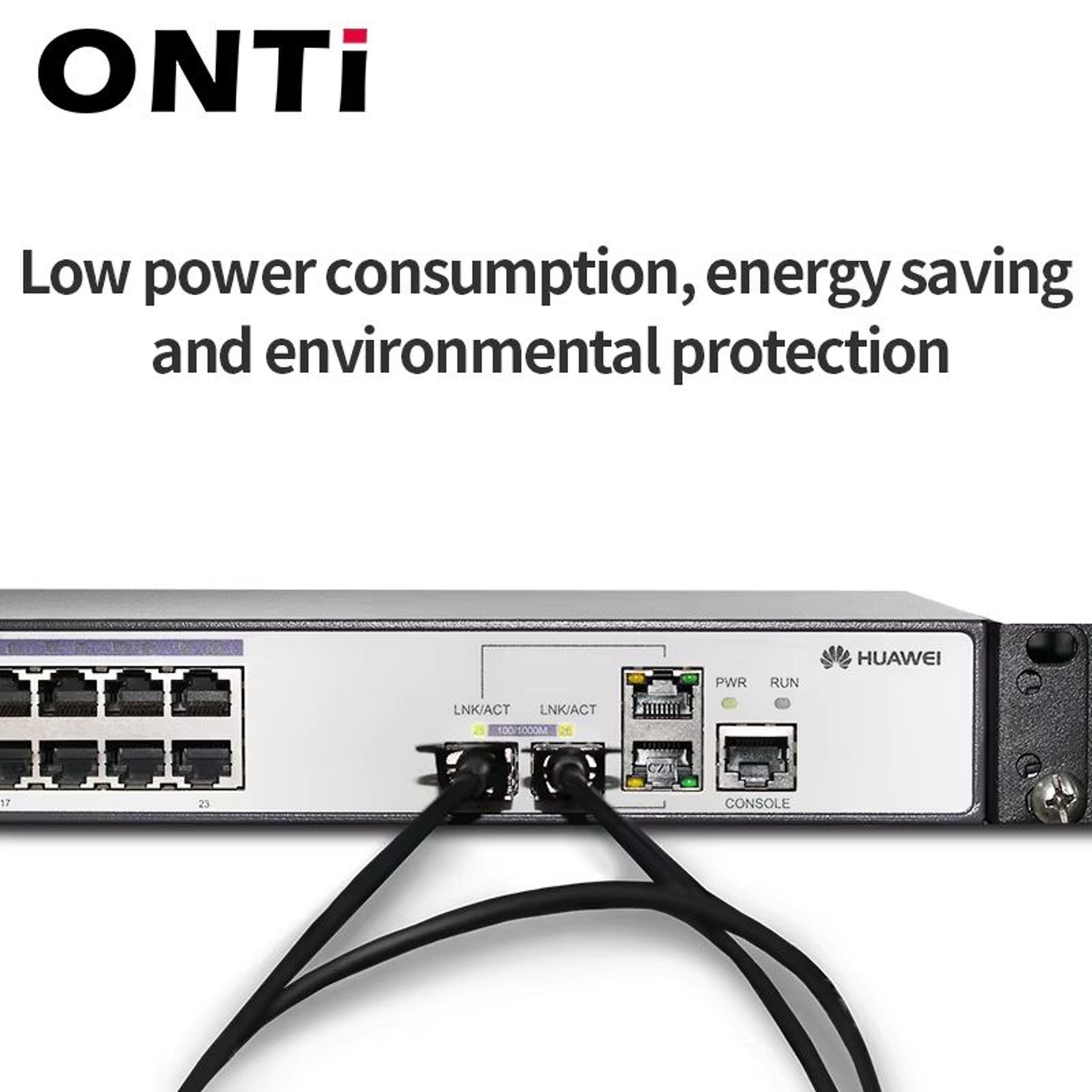 ONTi 10G SFP Twinax Direct Attach Copper Cable  HighSpeed DAC For Cisco Huawei MikroTik HP Intel Sw 3