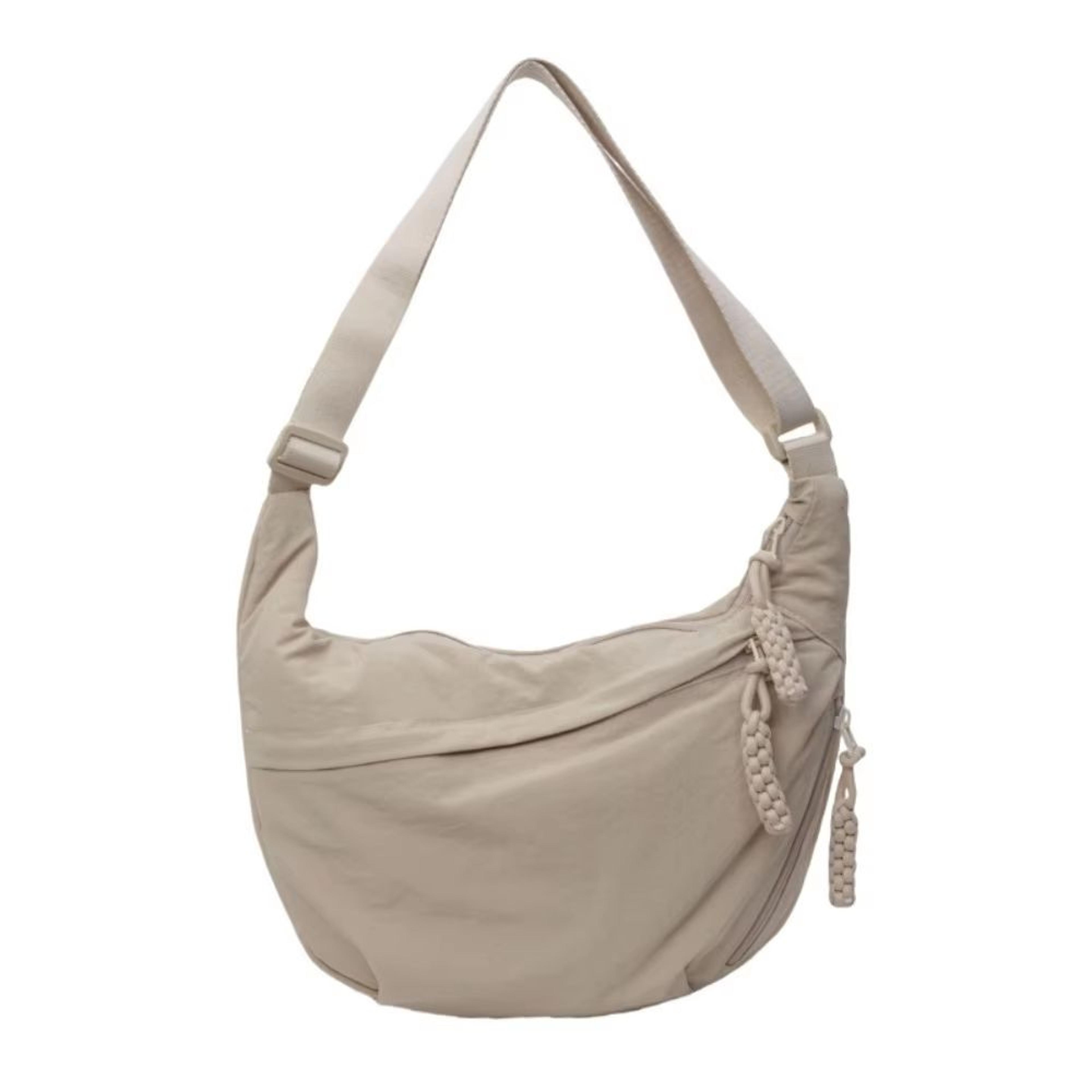 Canvas Crossbody Bag  Large Capacity Lightweight Shoulder Bag 9
