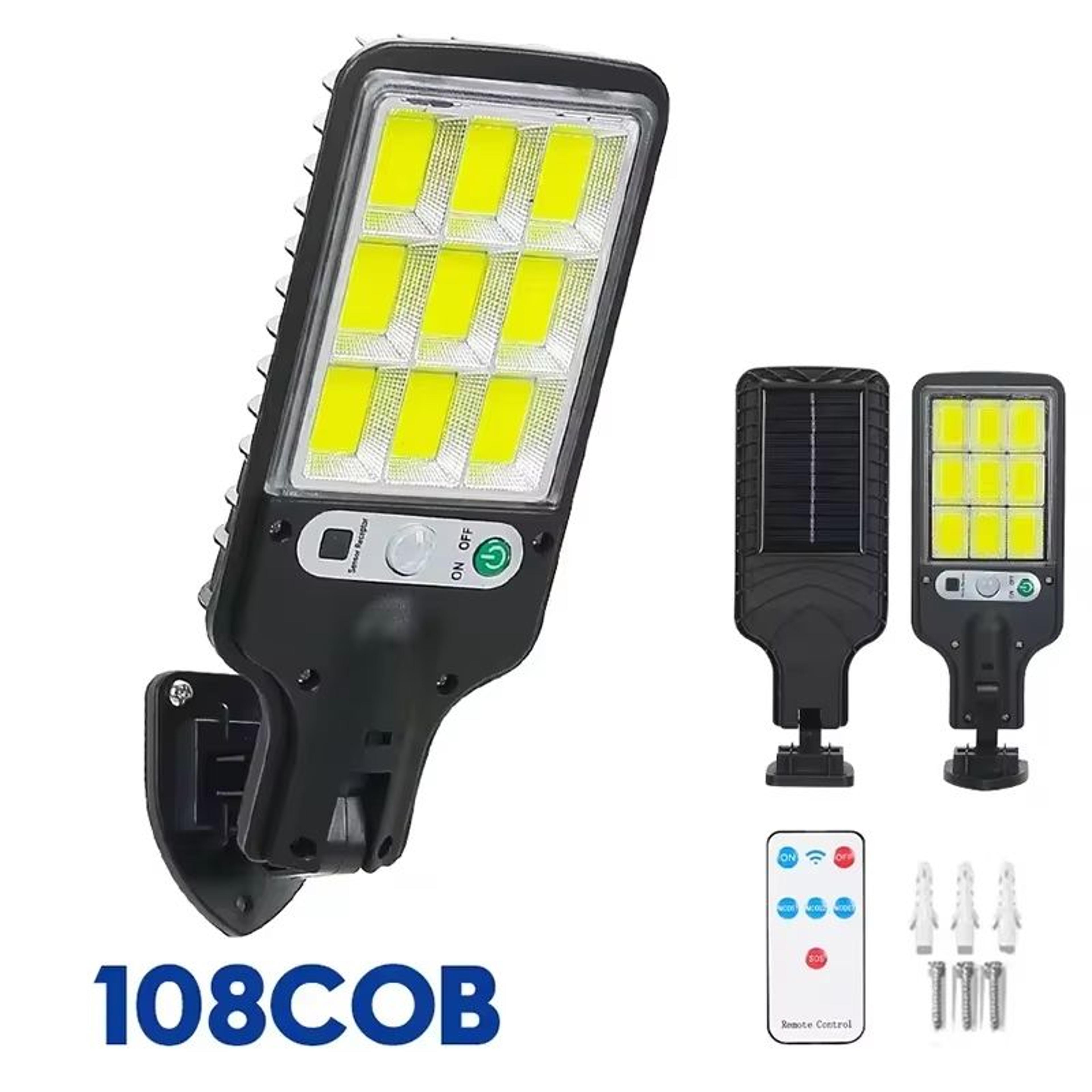 SunGuard 15000 LM Solar Motion Sensor Flood Light  UltraBright Waterproof Outdoor Lamp 6