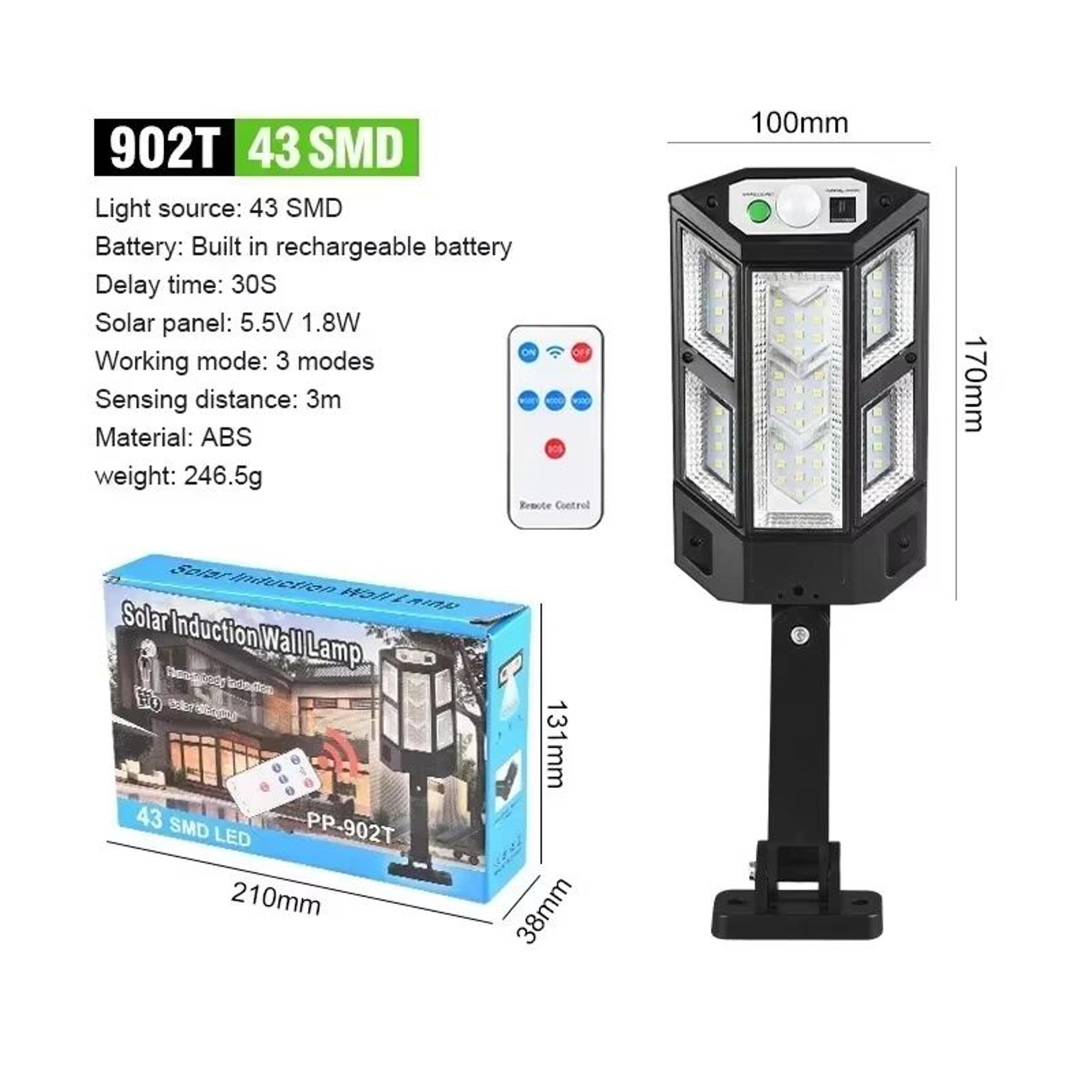 SunGuard 15000 LM Solar Motion Sensor Flood Light  UltraBright Waterproof Outdoor Lamp 7