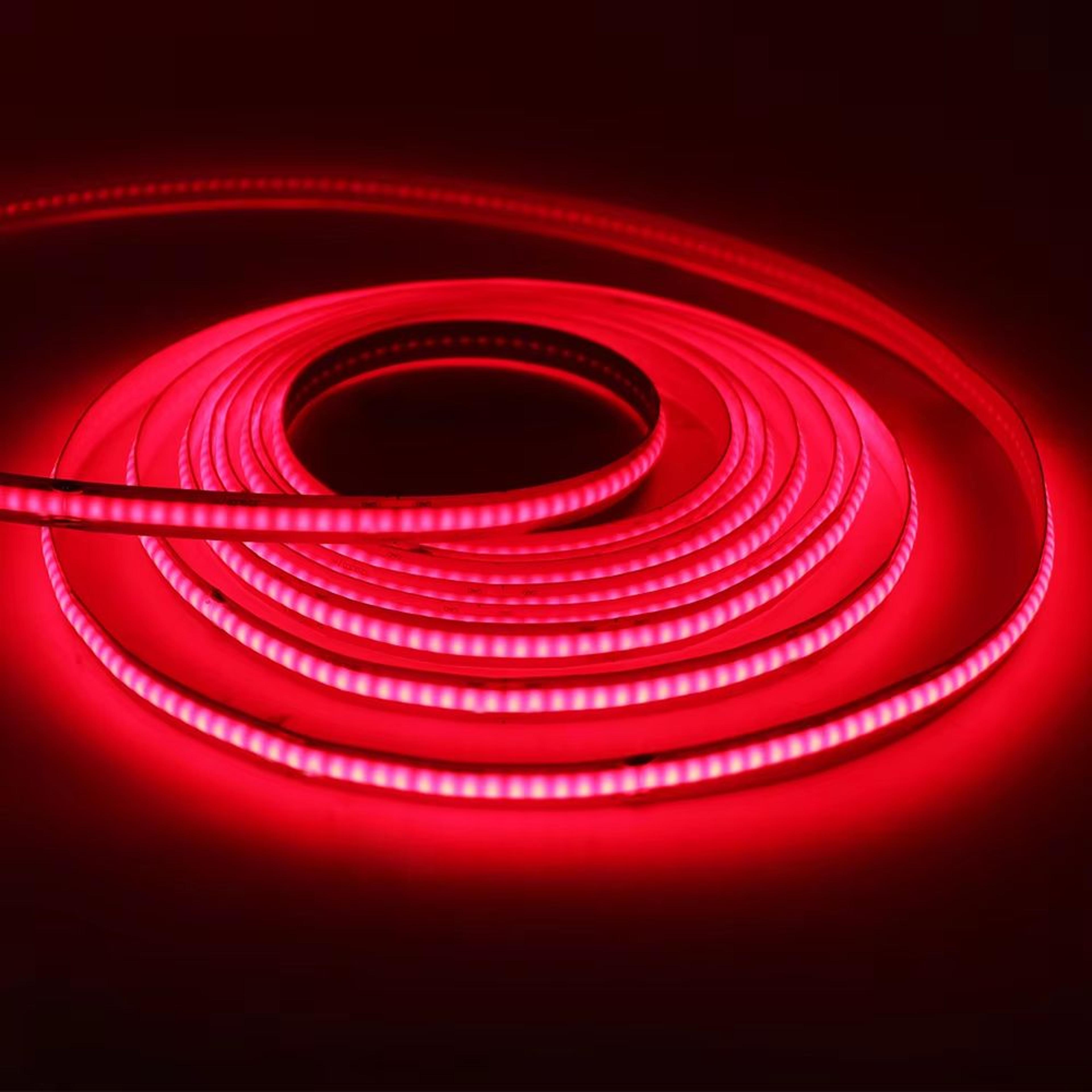 UltraSlim USB 5 V COB LED Strip Light  MultiColour Flexible Ribbon For TV BackLight  Home Decor 10