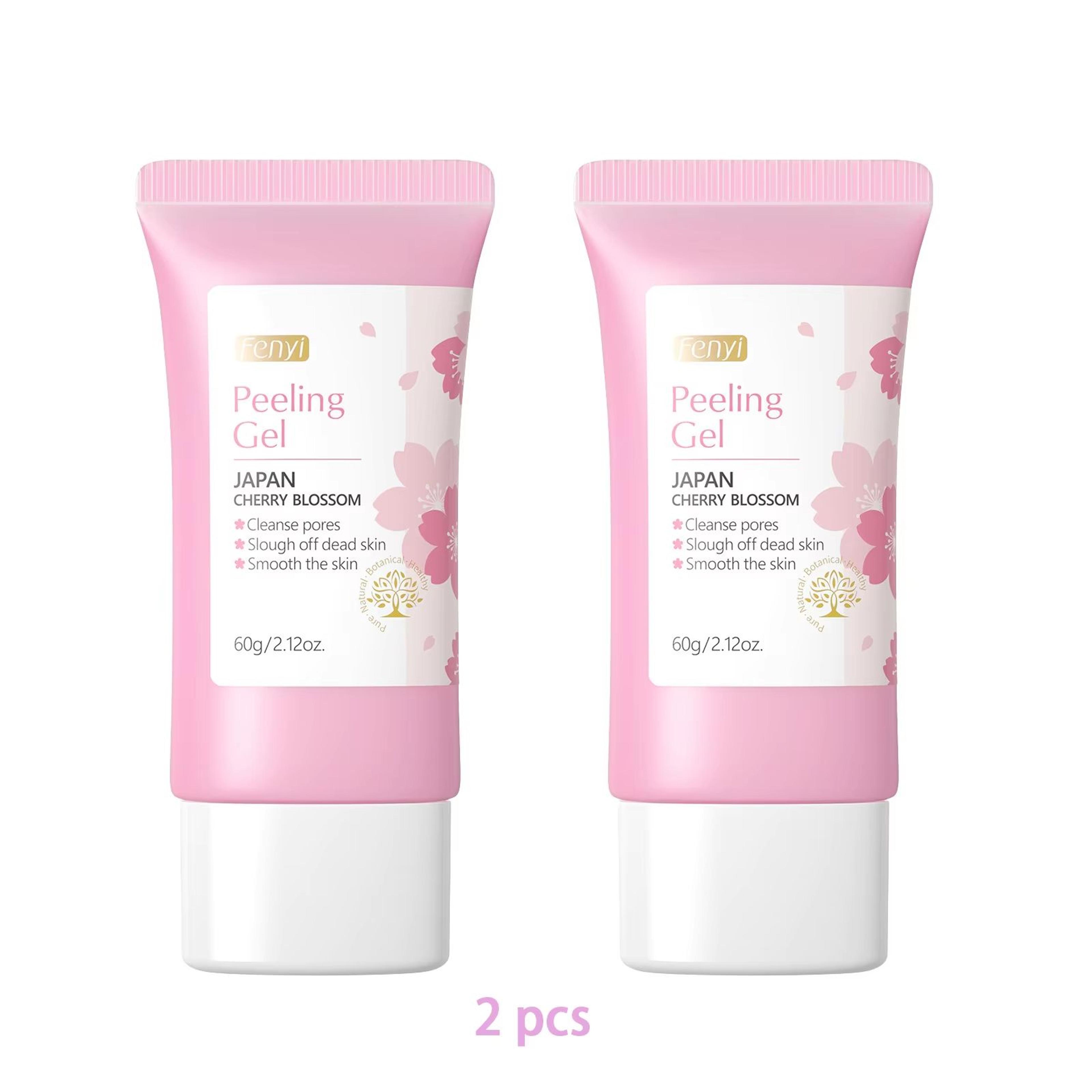 Sakura Whitening Exfoliating Gel  Deep Cleanse Hydrate  Repair Facial Scrub 60g 7