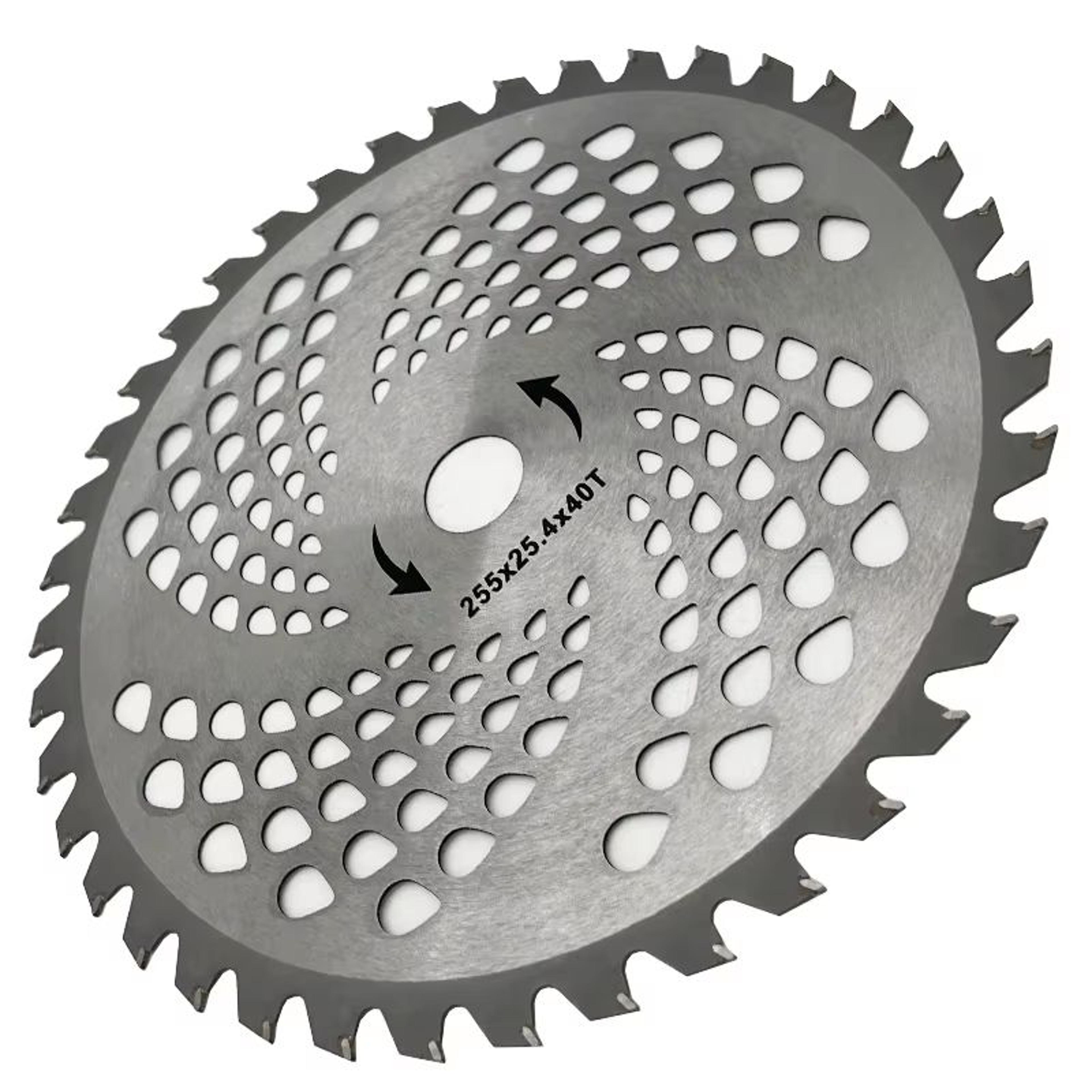 40T 255mm Alloy Brush Cutter Blade  Precision Trimmer For HeavyDuty Lawn Care 3