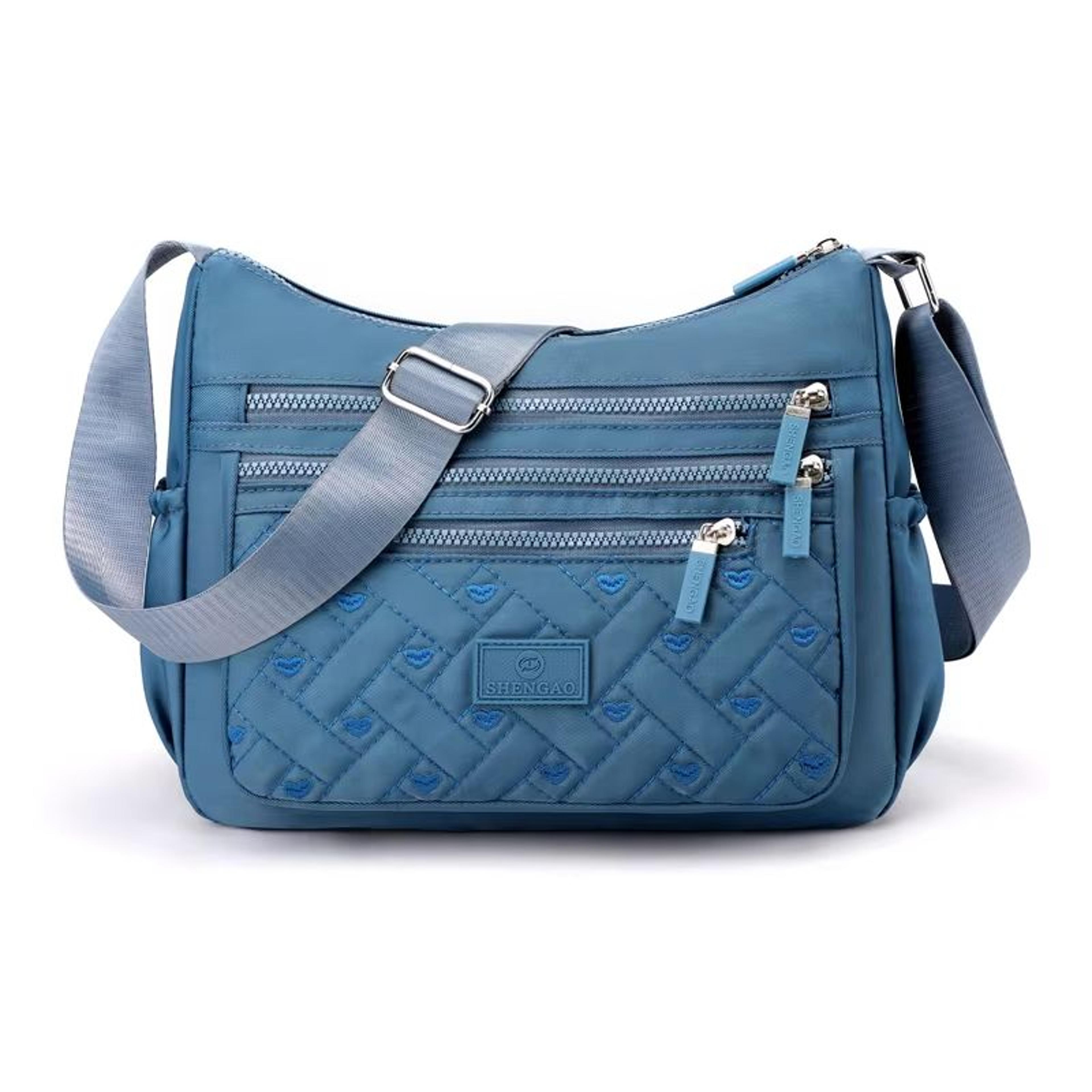 Urban Go Waterproof Nylon Shoulder  Crossbody Bag  High Capacity Womens Travel Purse 8