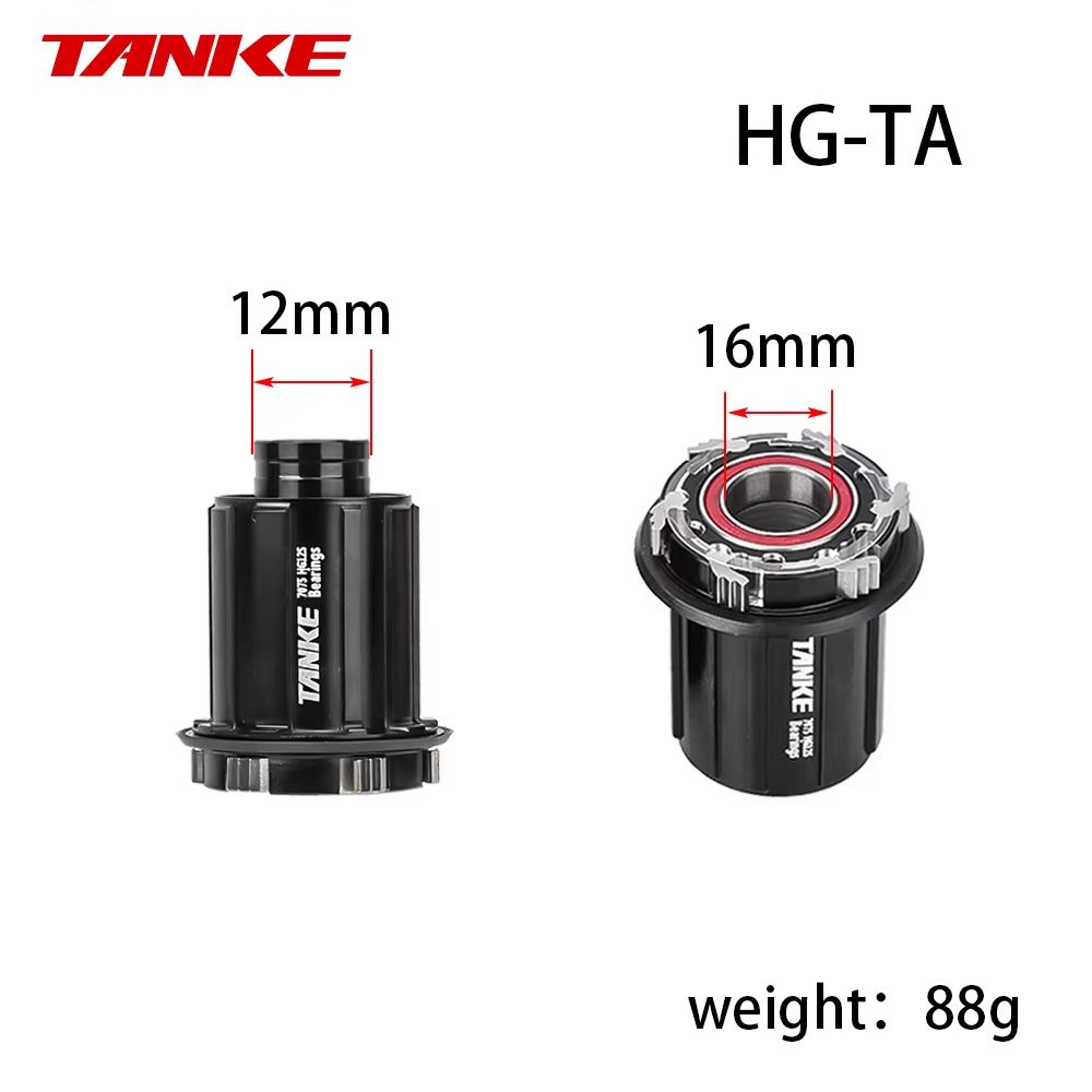 TANKE 6Pawl Freehub Body Driver  XDHGMS Compatible 135 QR  142 ThruAxle 6