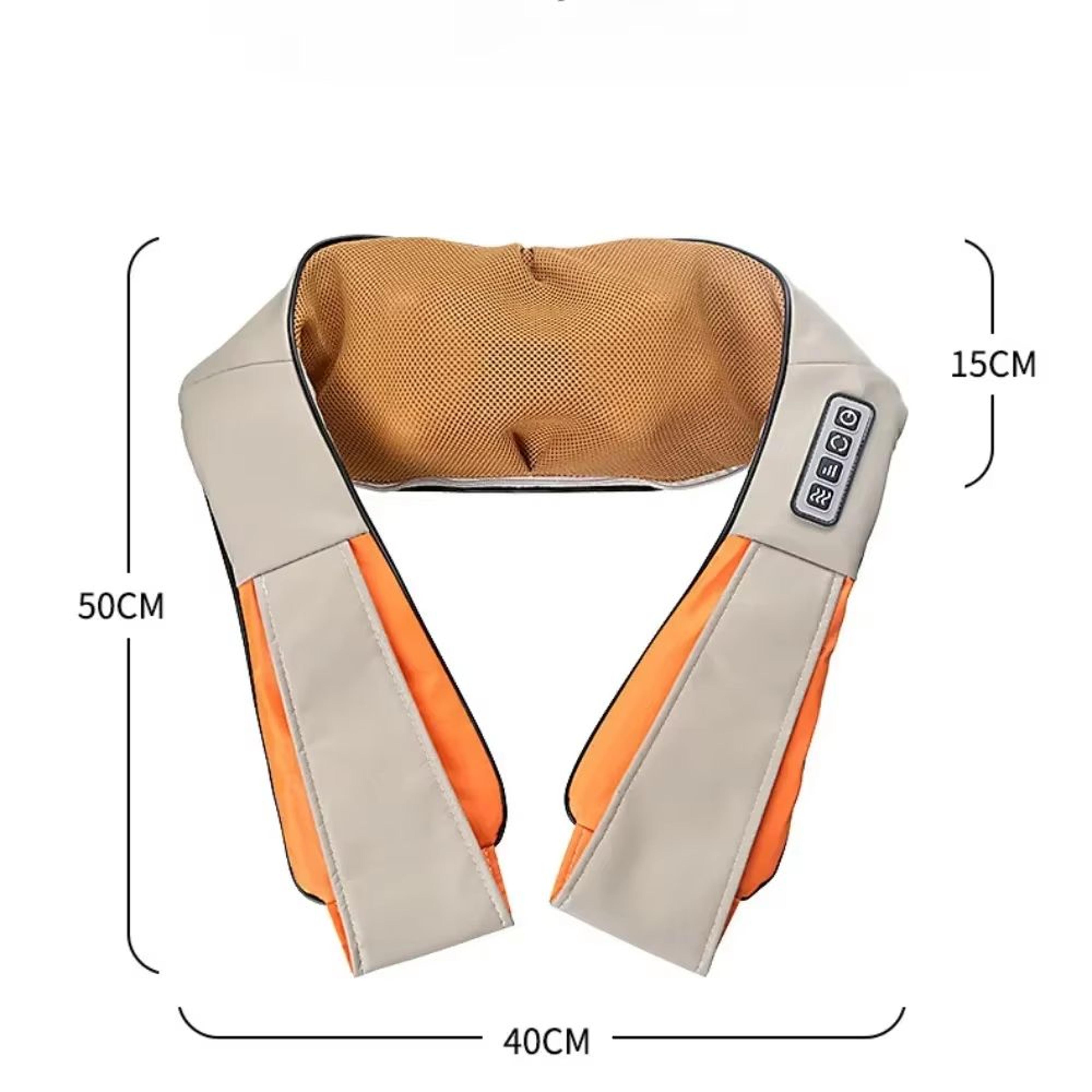 RelaxHeat Shiatsu Neck  Shoulder Massage Shawl  HotCompress Electric Cervical Traction  Kneading Wr 5