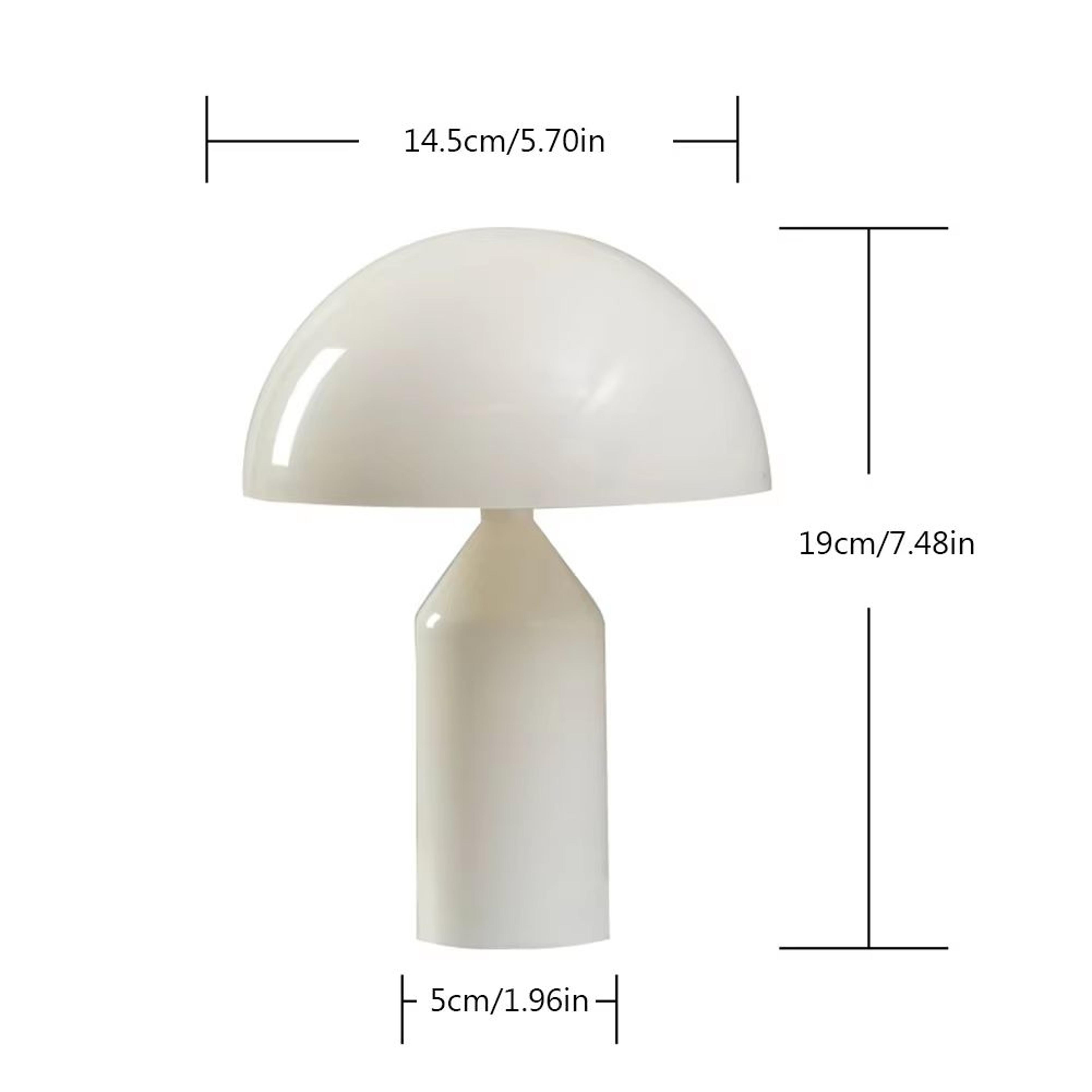 Mushroom Mood Lamp  Adjustable Brightness ColorChanging BatteryOperated Nightstand Glow 5