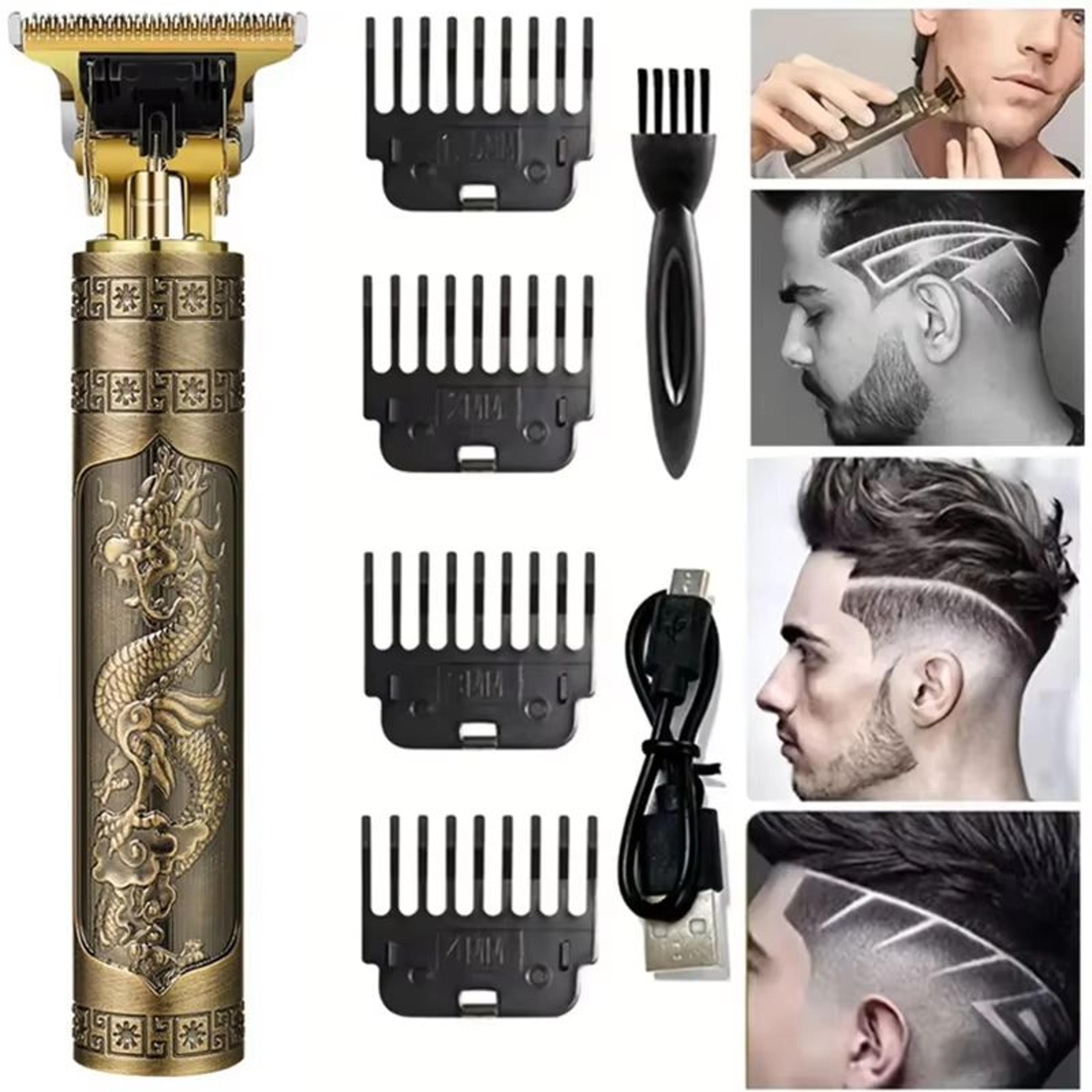 Pro Glide USB Cordless Hair Clipper  Beard Trimmer Kit  Professional Haircutting Machine For Home   0