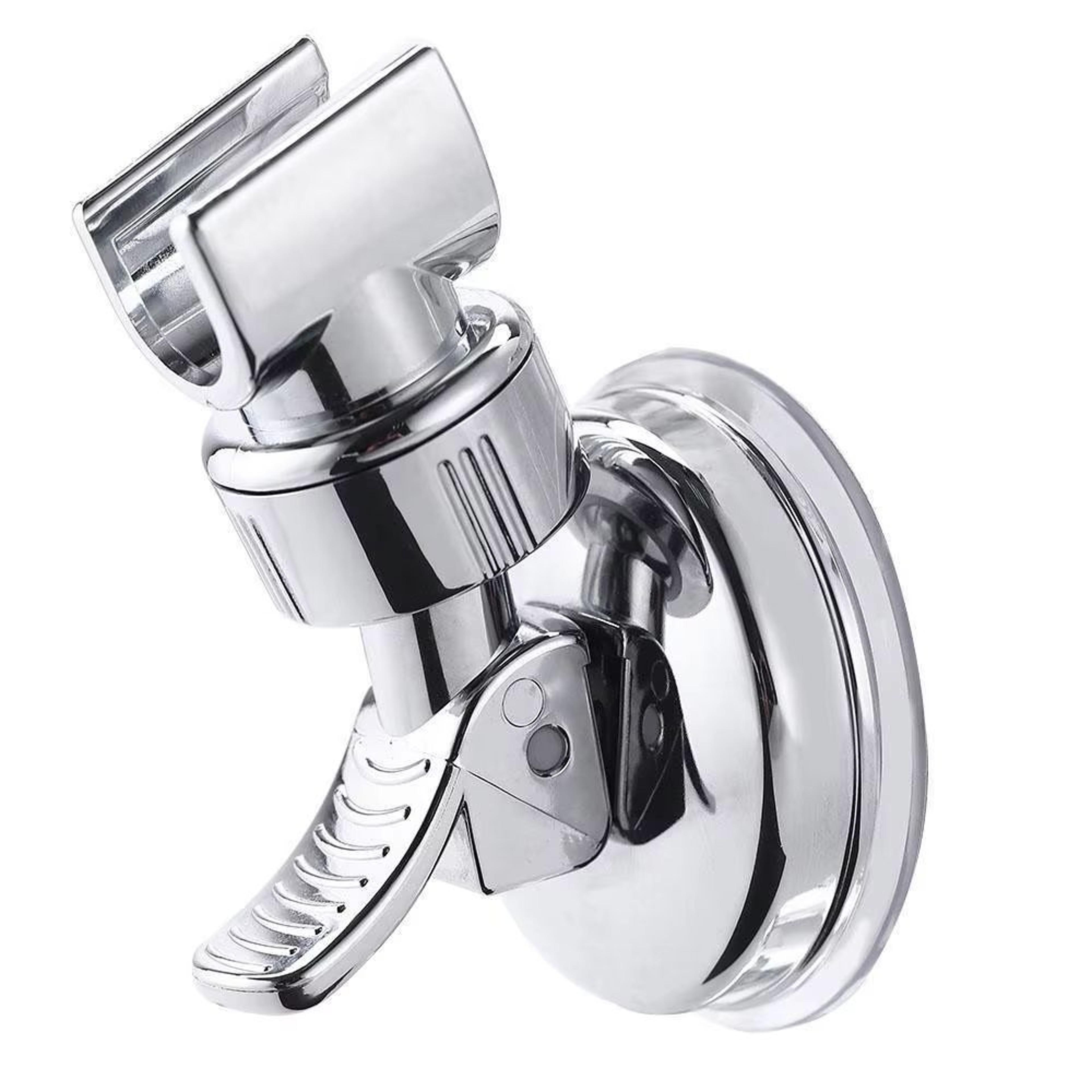 Adjustable WallMount Suction Cup Shower Head Holder  No Drills Strong Vacuum Grip For Handheld Show 3
