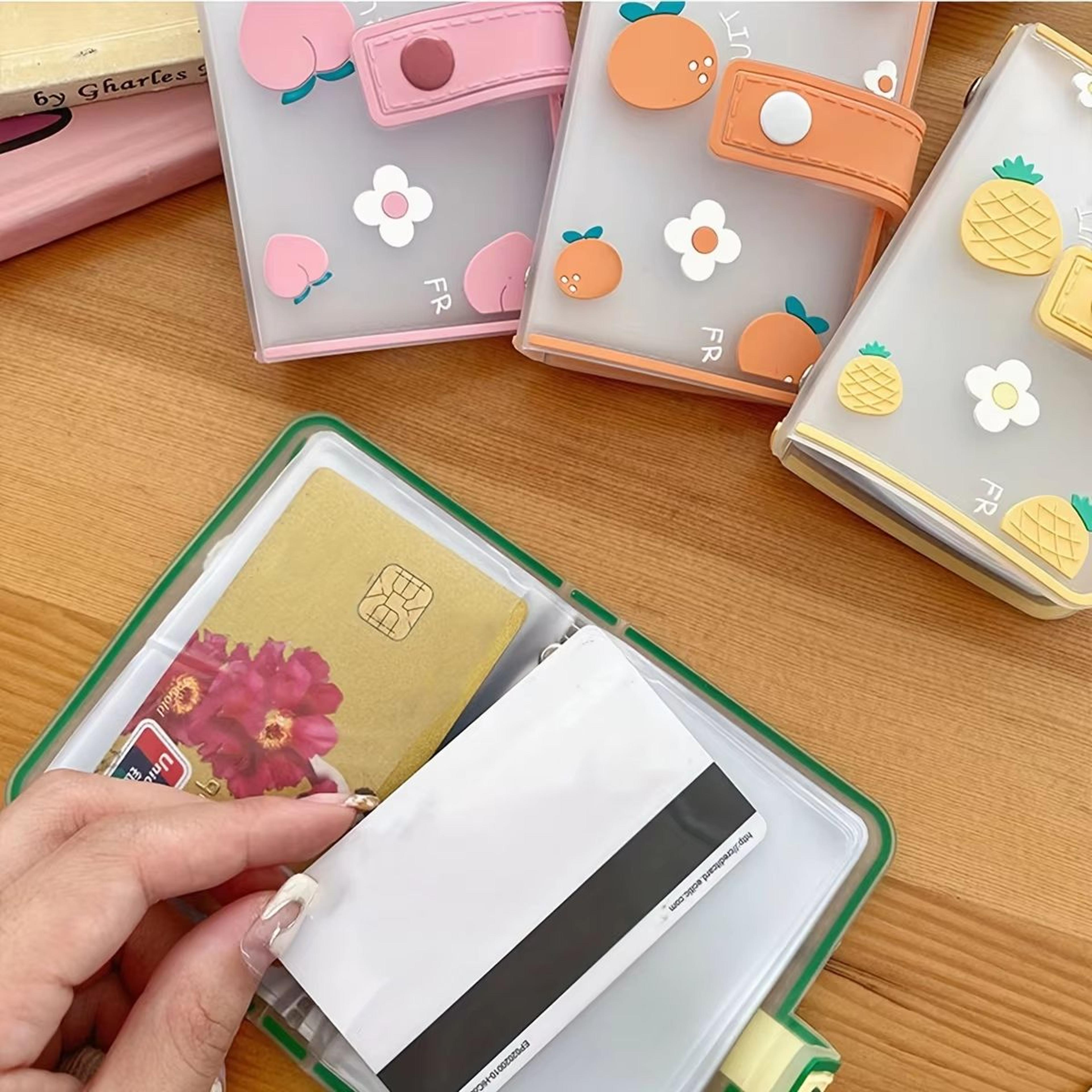 Womens Compact Leather Card Holder  Stylish  Lightweight Everyday Wallet 1