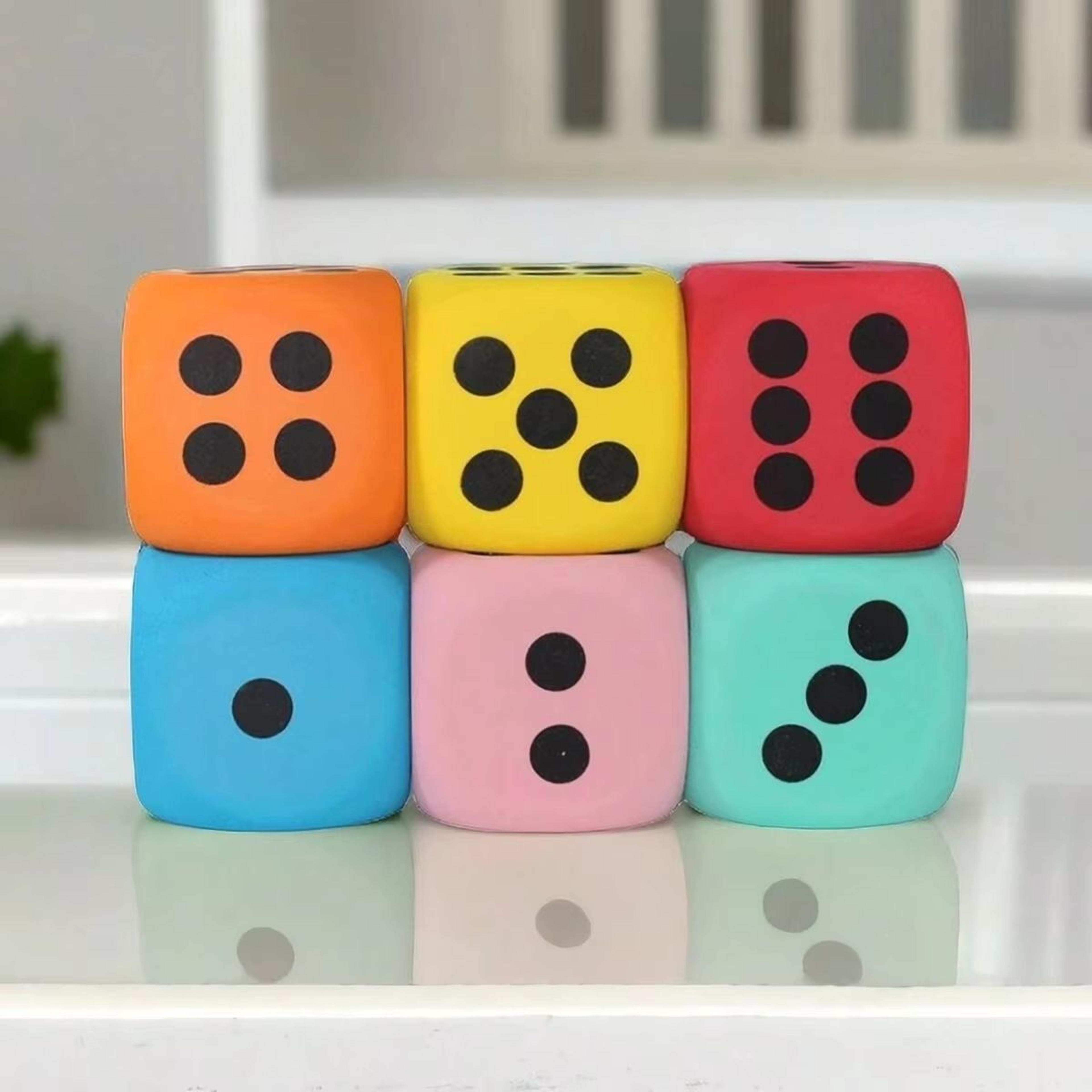 Interactive Soft Foam Dice Set  Jumbo Pet Game Dice For Playtime Training  Fun Activities 9