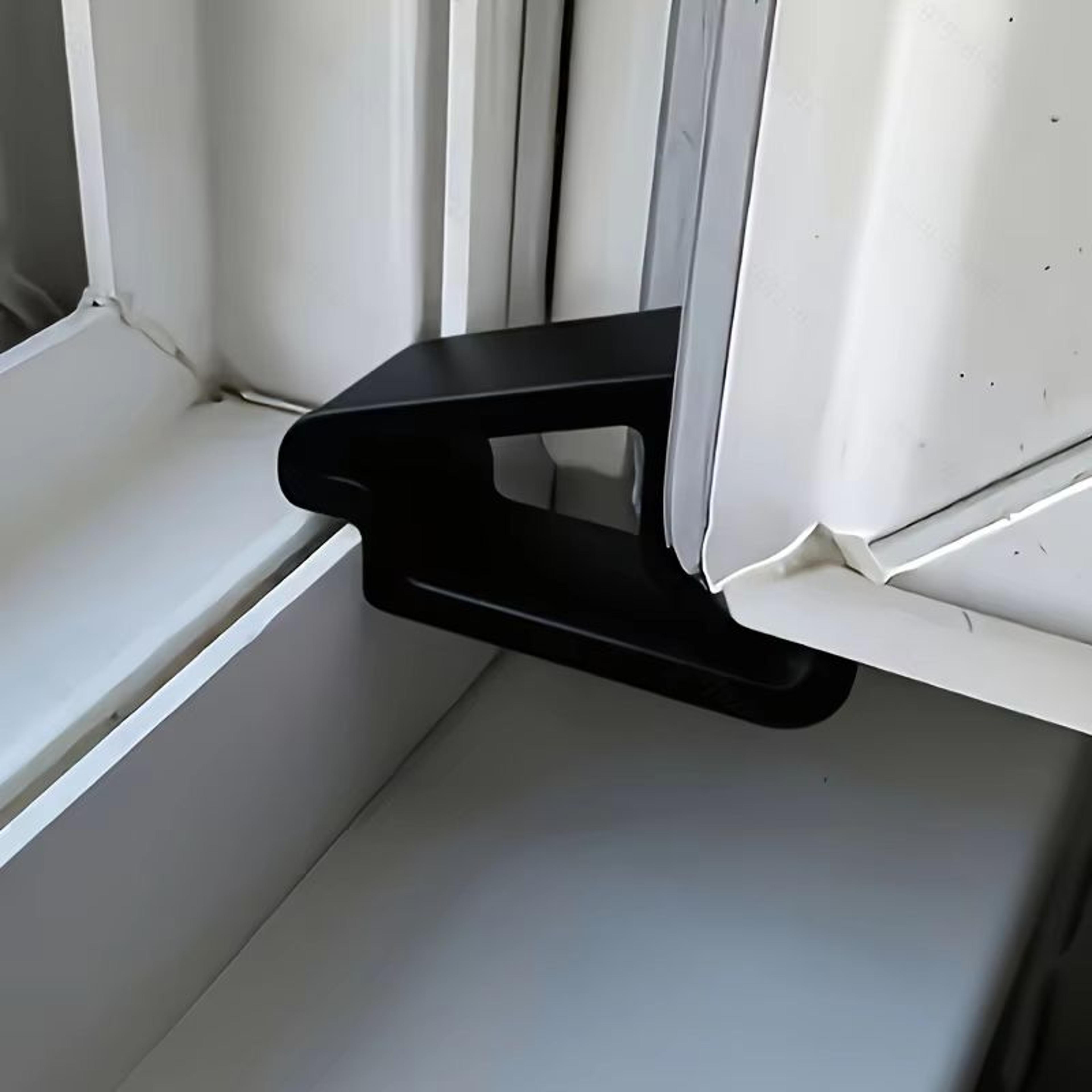 2pcs Window Stopper For Secure Window Closure  Easy Installation Under Door Prevents Sliding Down I 5
