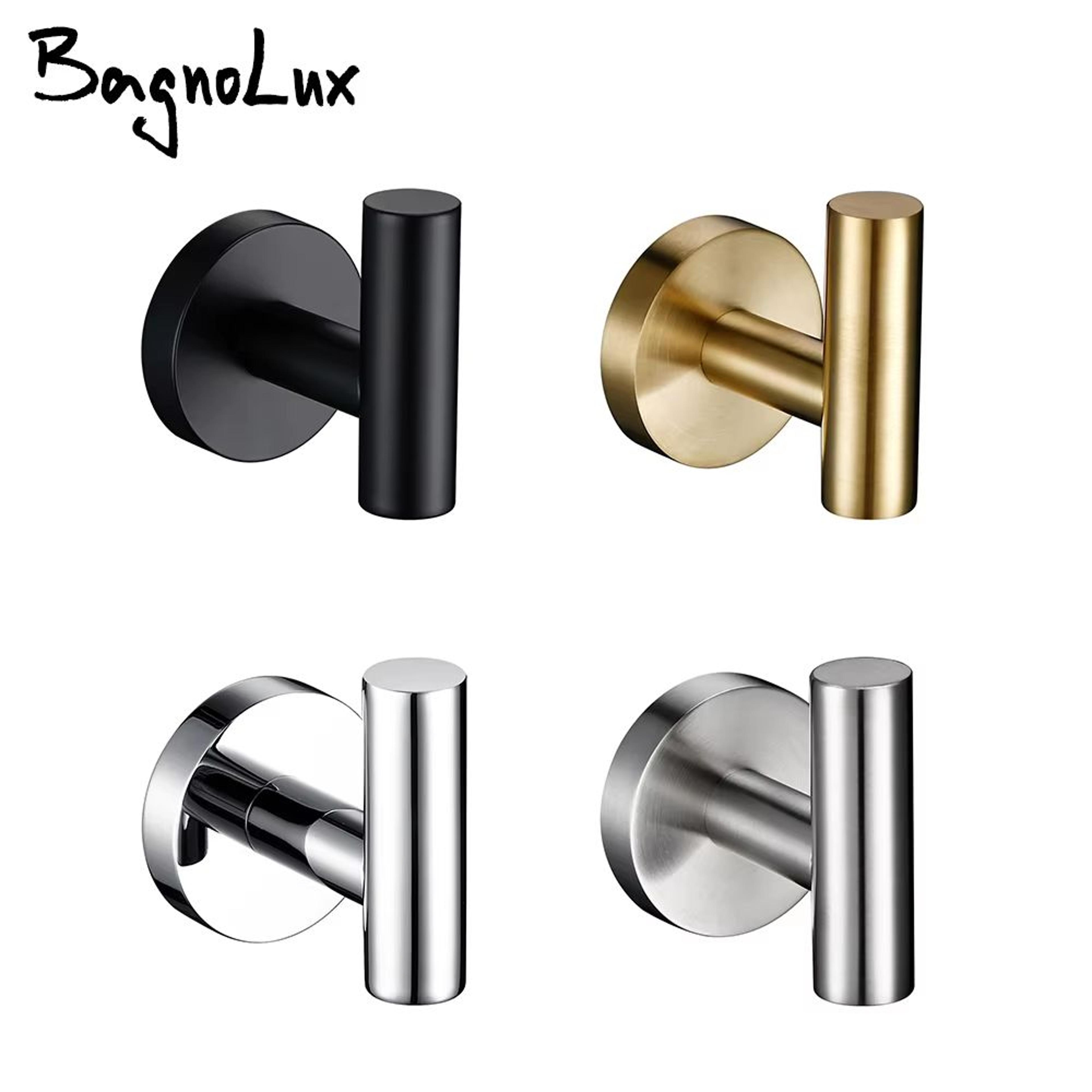Circle Stainless Steel Wall Hook  Black Chrome Brushed Gold And Nickel Finish For Bathroom Kitchen  0