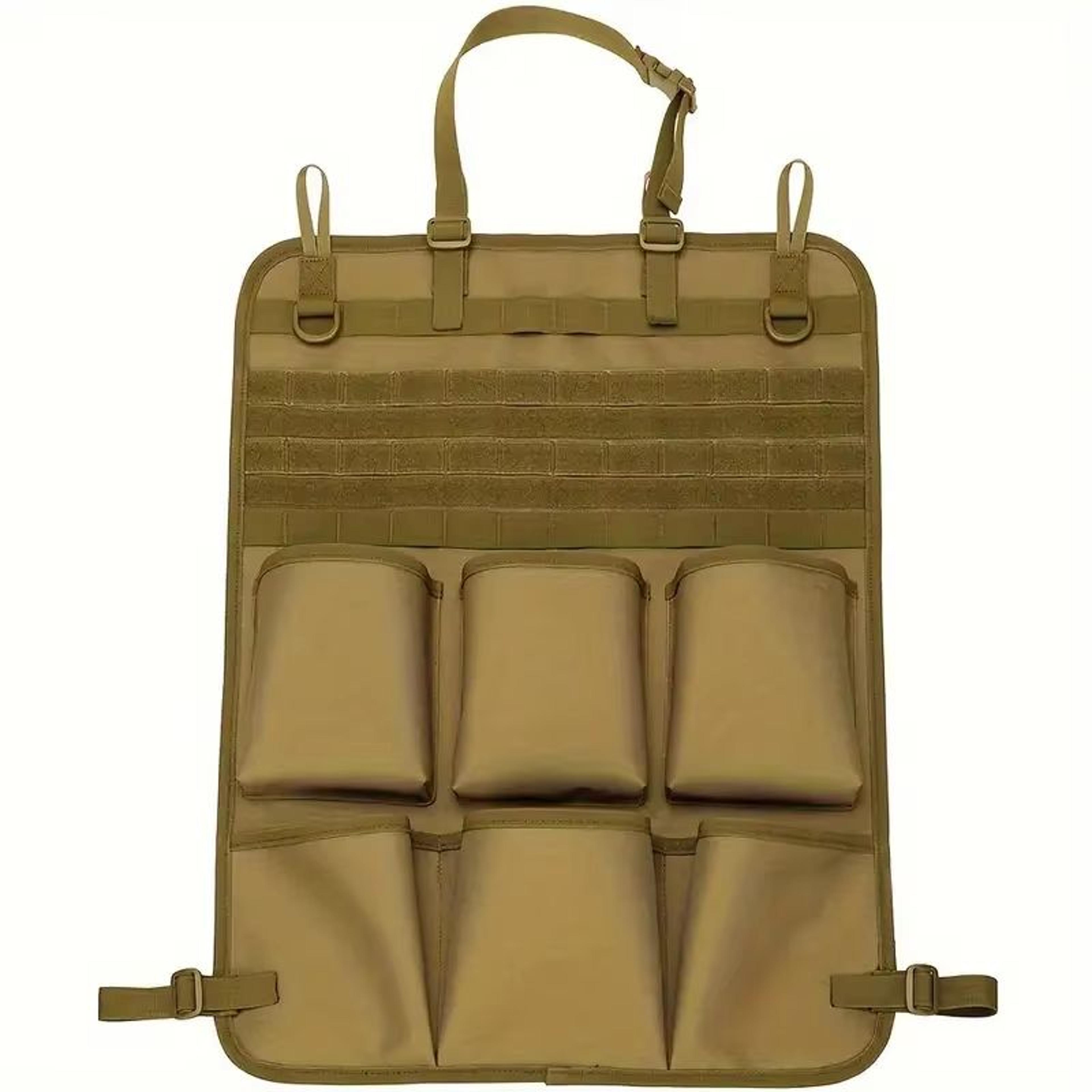TactiVault SeatBack Organizer Bag  Multifunction Camo Hanging Storage For Car Interior 9
