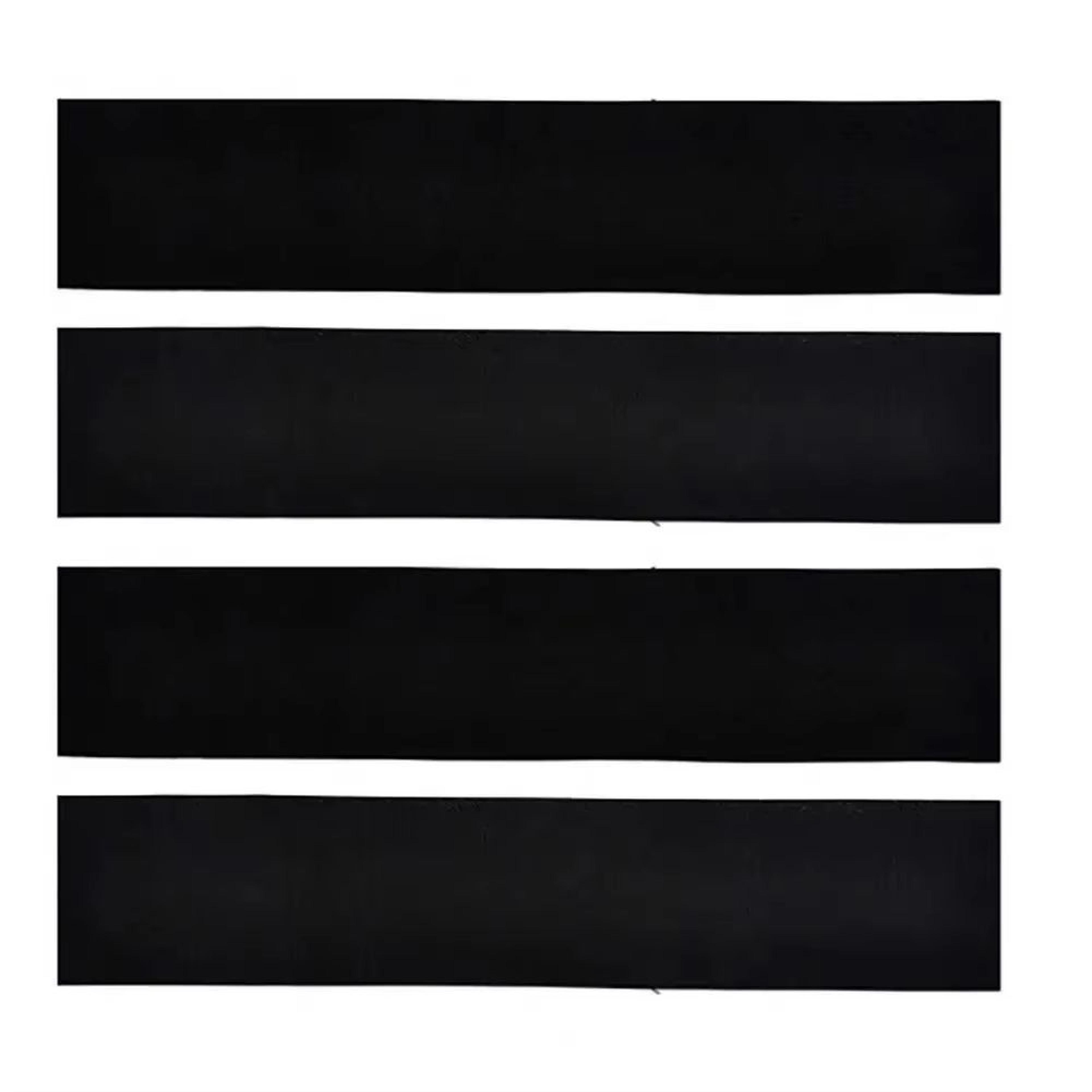 UltraSlim Frameless Adhesive License Plate Holder Kit 4Pack Universal 1