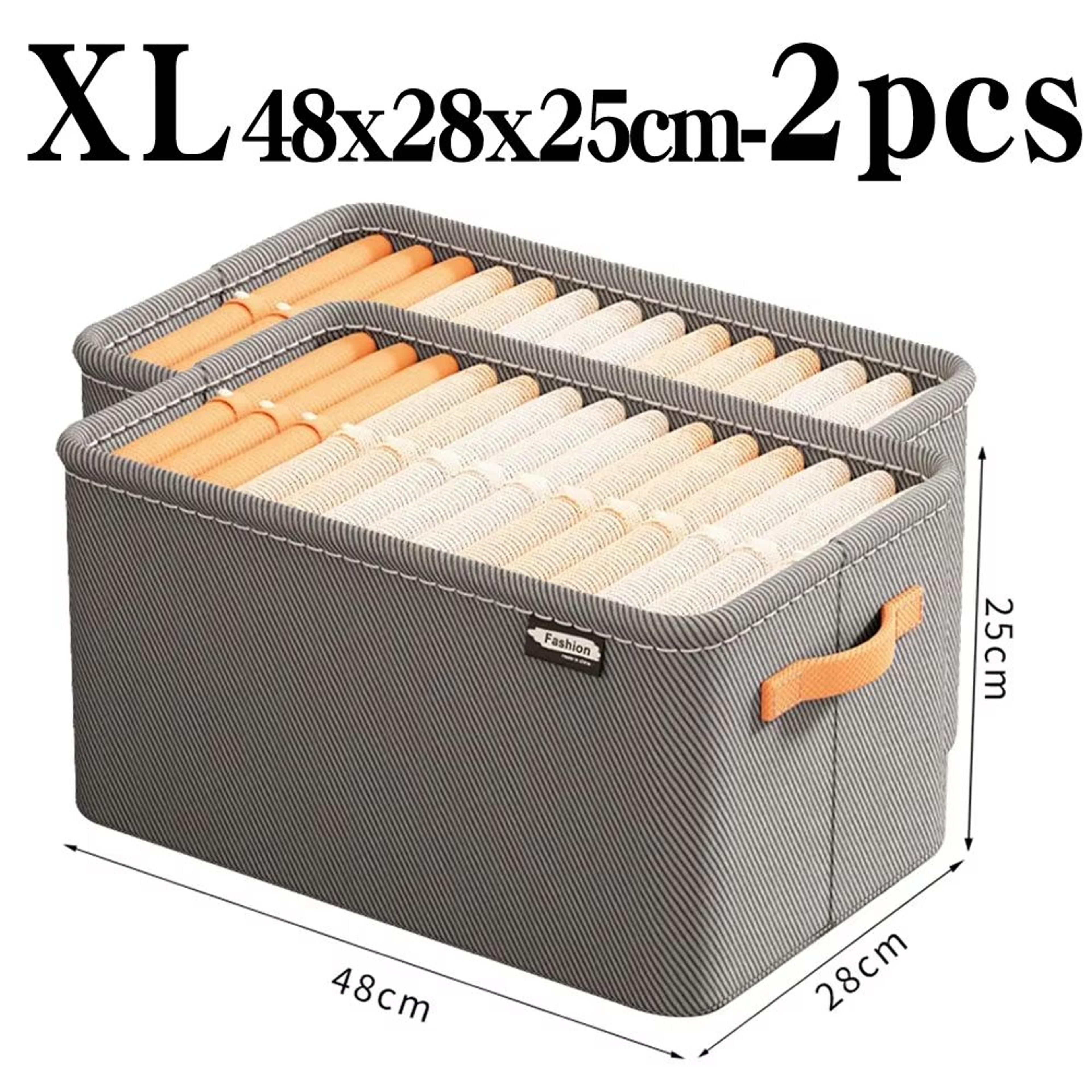 UltraThick Fabric Clothes Storage Box For Sweaters Jeans  Pants 11