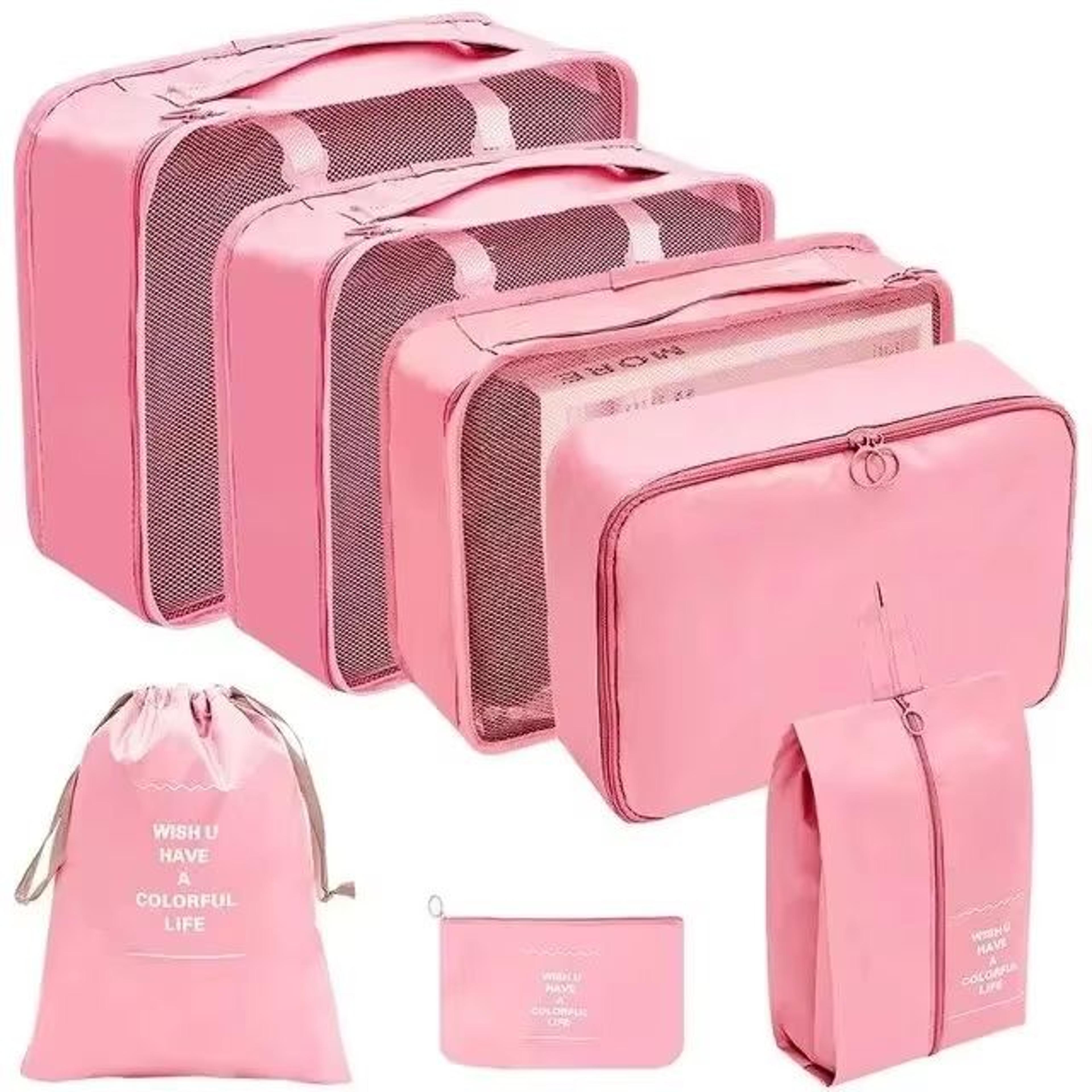 Complete Travel Packing Cube Set 710 Pieces  Luggage Organizer For Clothes Shoes  Accessories 9