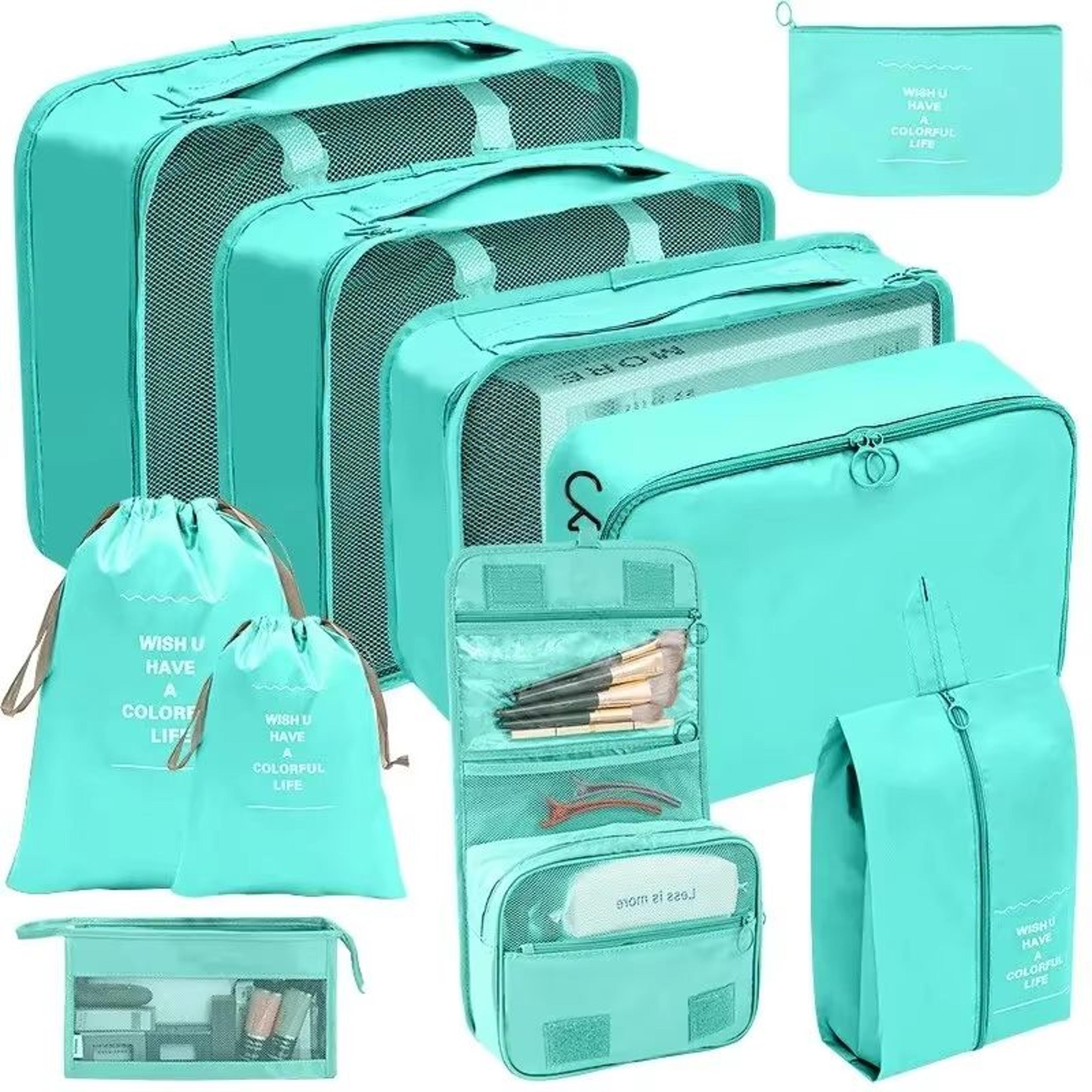 Complete Travel Packing Cube Set 710 Pieces  Luggage Organizer For Clothes Shoes  Accessories 4