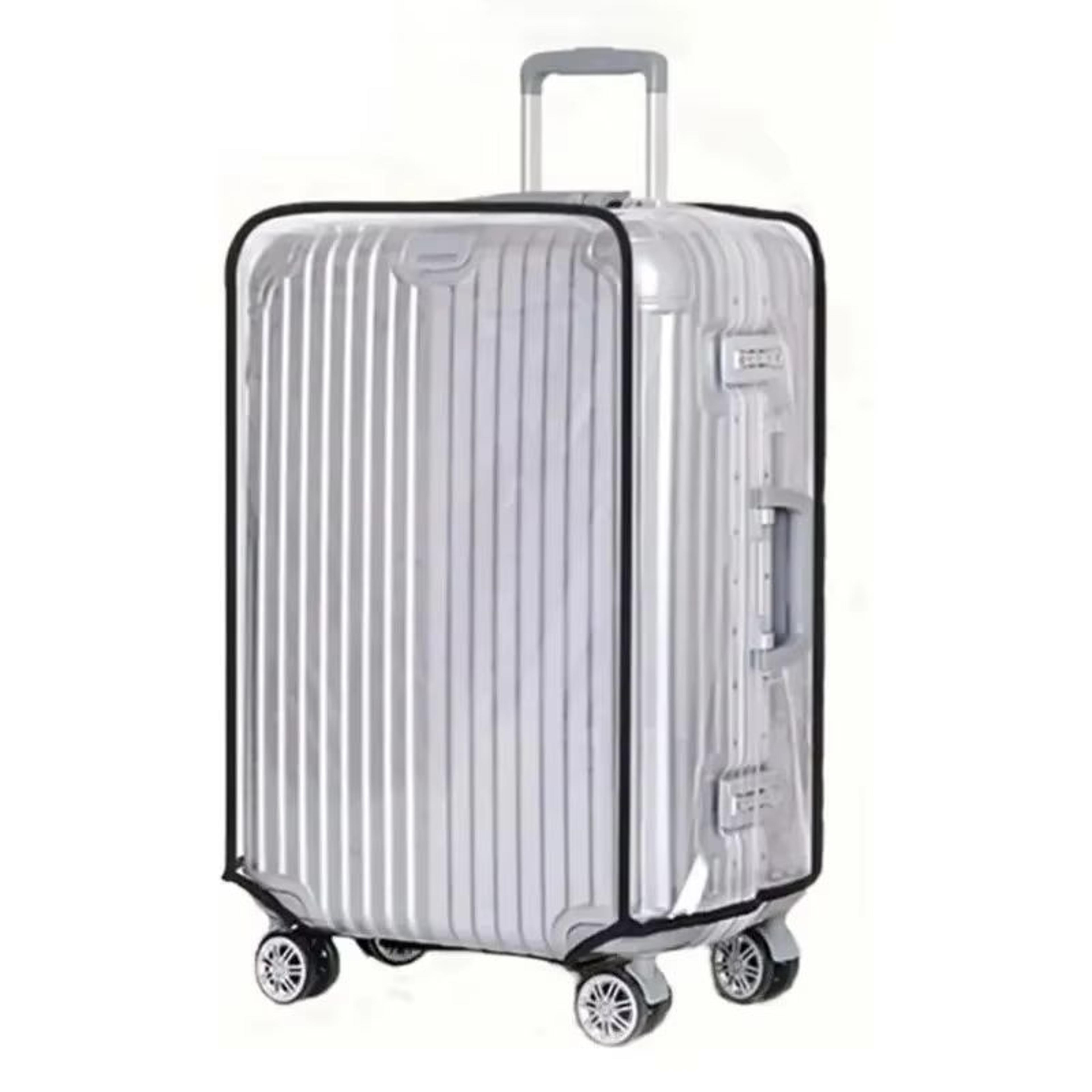 ClearGuard FullTransparent Waterproof Suitcase Cover Durable PVC Travel Luggage Protector 3