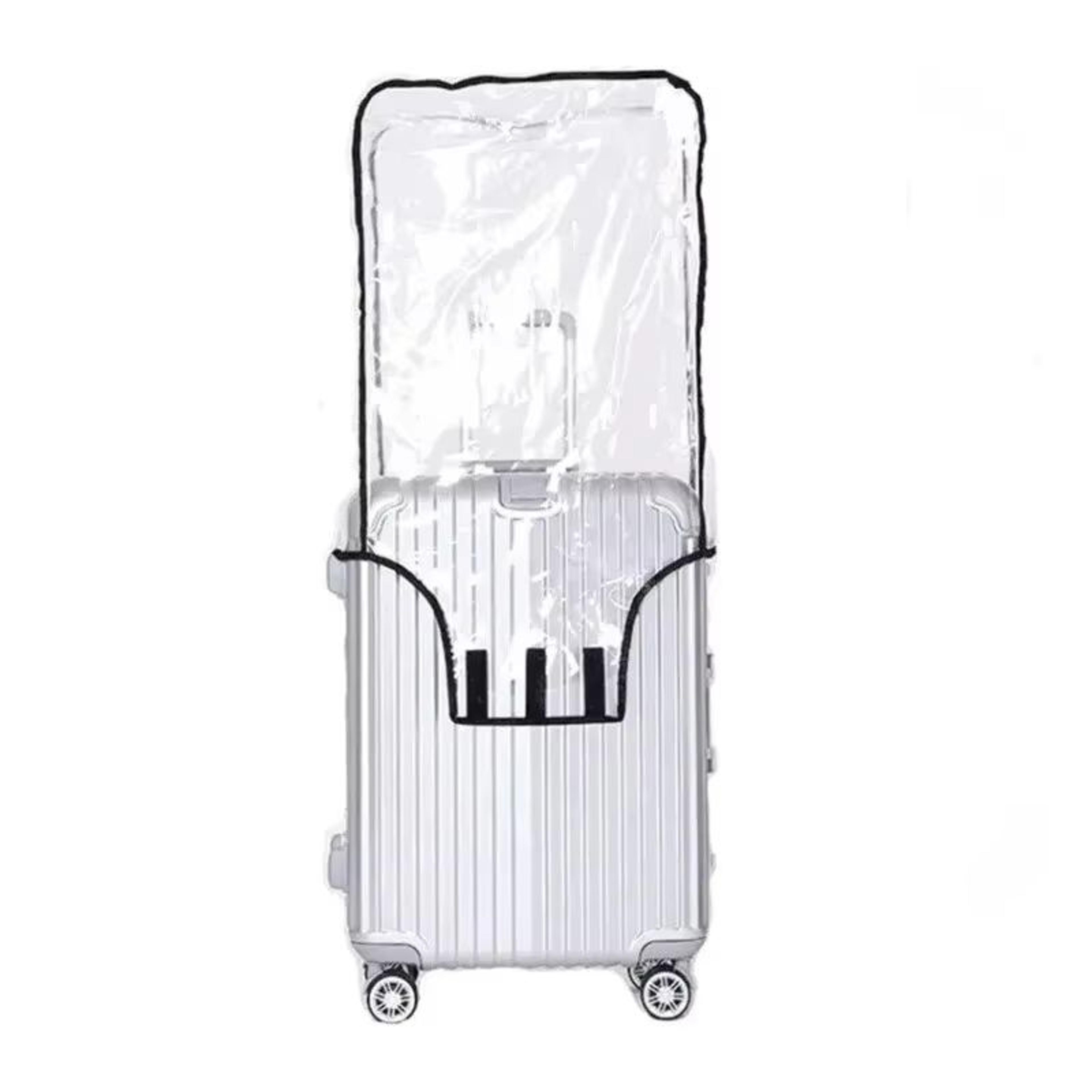 ClearGuard FullTransparent Waterproof Suitcase Cover Durable PVC Travel Luggage Protector 4