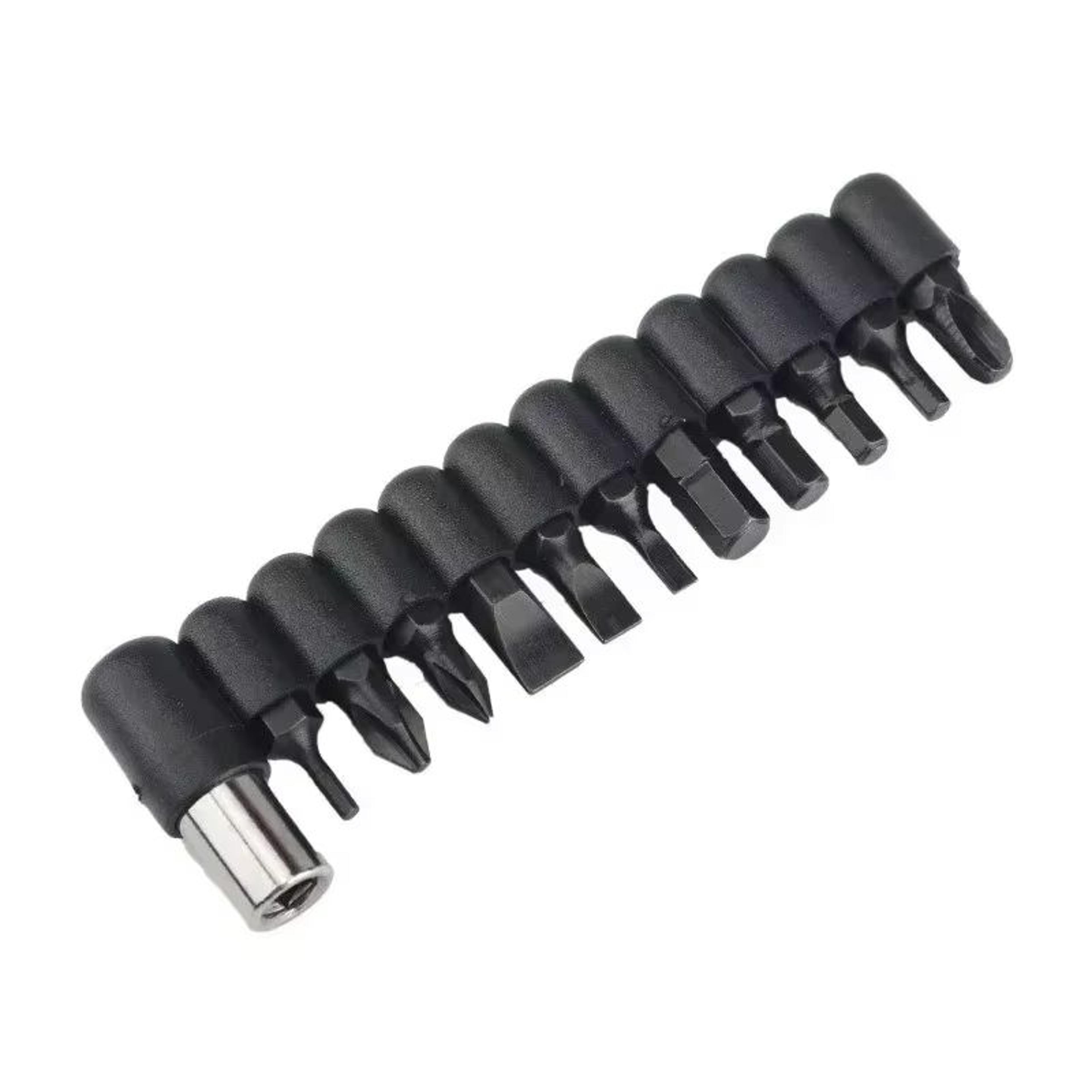 12in1 MultiFunction Screwdriver  Pliers Set  Compact Tool Kit With Interchangeable Bits 4
