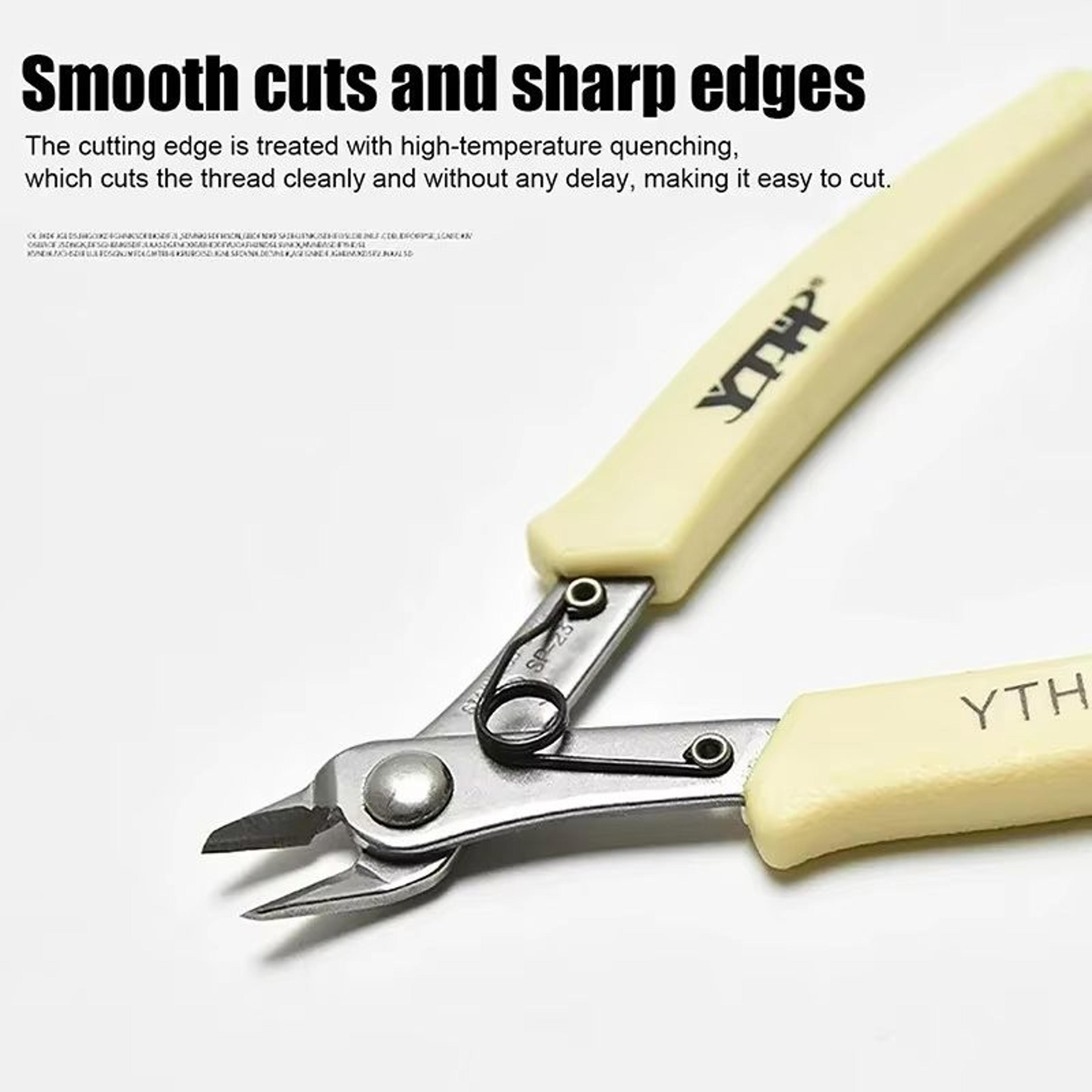 JUSTINLAU 5 Mini Diagonal Cutting Pliers  Precision Wire Cutter For Electronics  Crafts 2