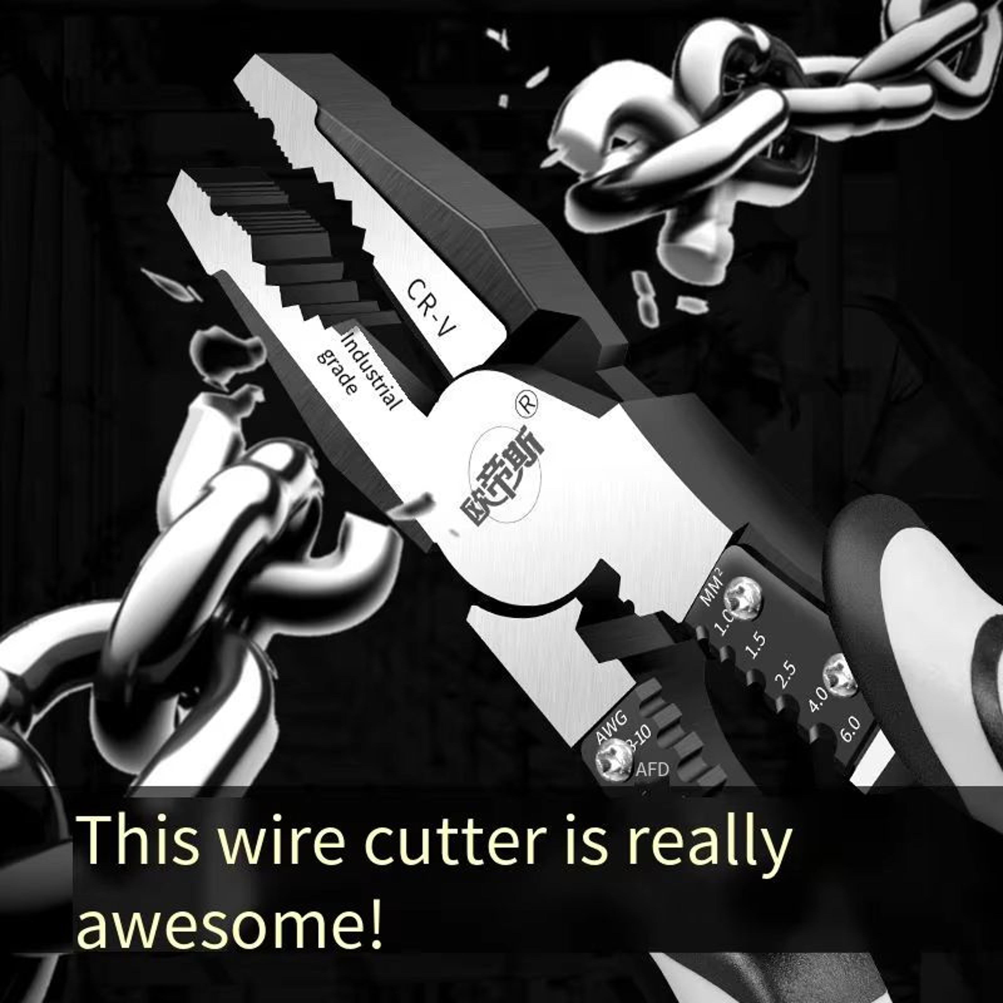 Multifunctional Precision Diagonal Pliers  Universal Wire Cutters  Needle Nose Tool For Electrician 1