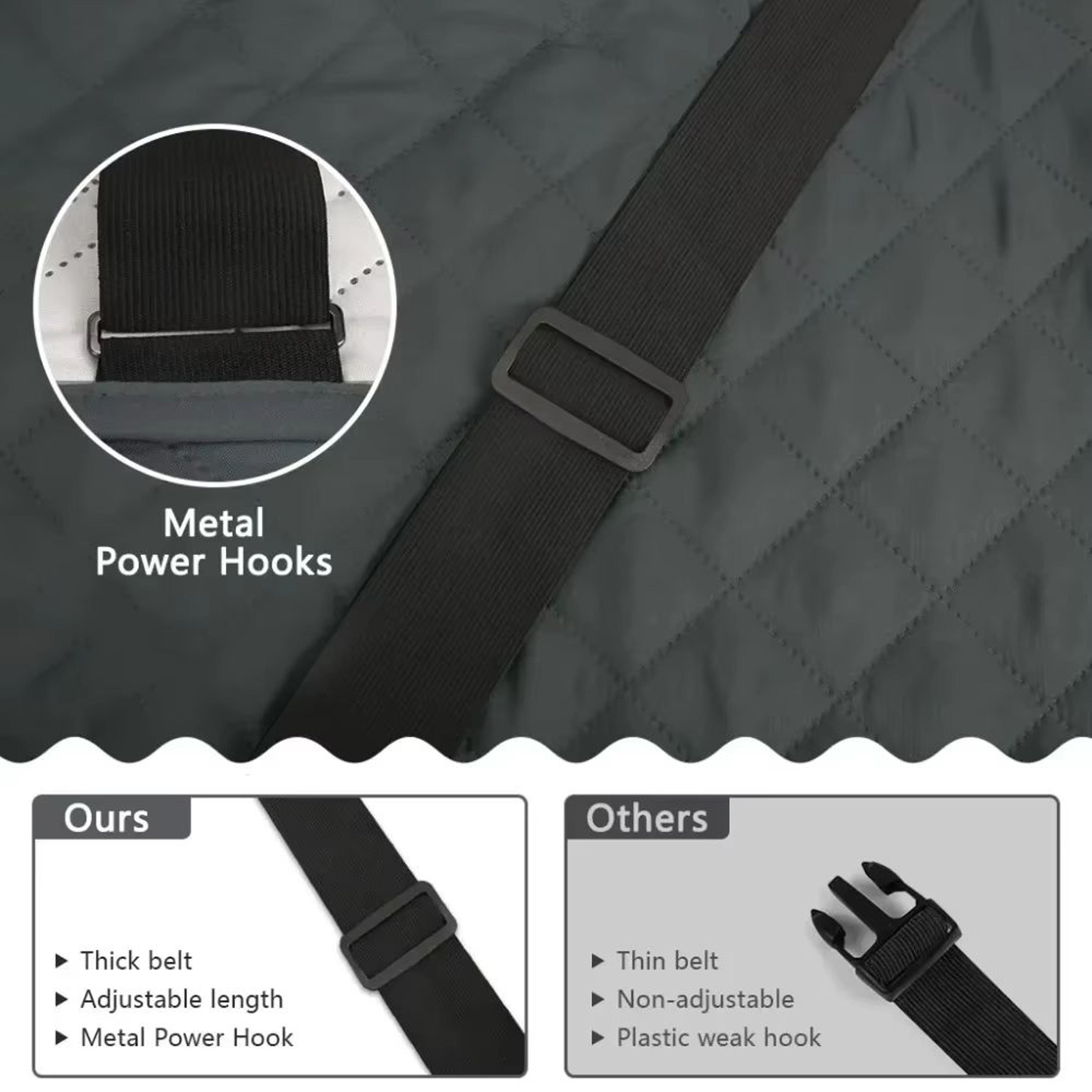 ProtectEase Deluxe Quilted Recliner Cover  Waterproof Armchair  SingleDouble Sofa Protector With Si 3