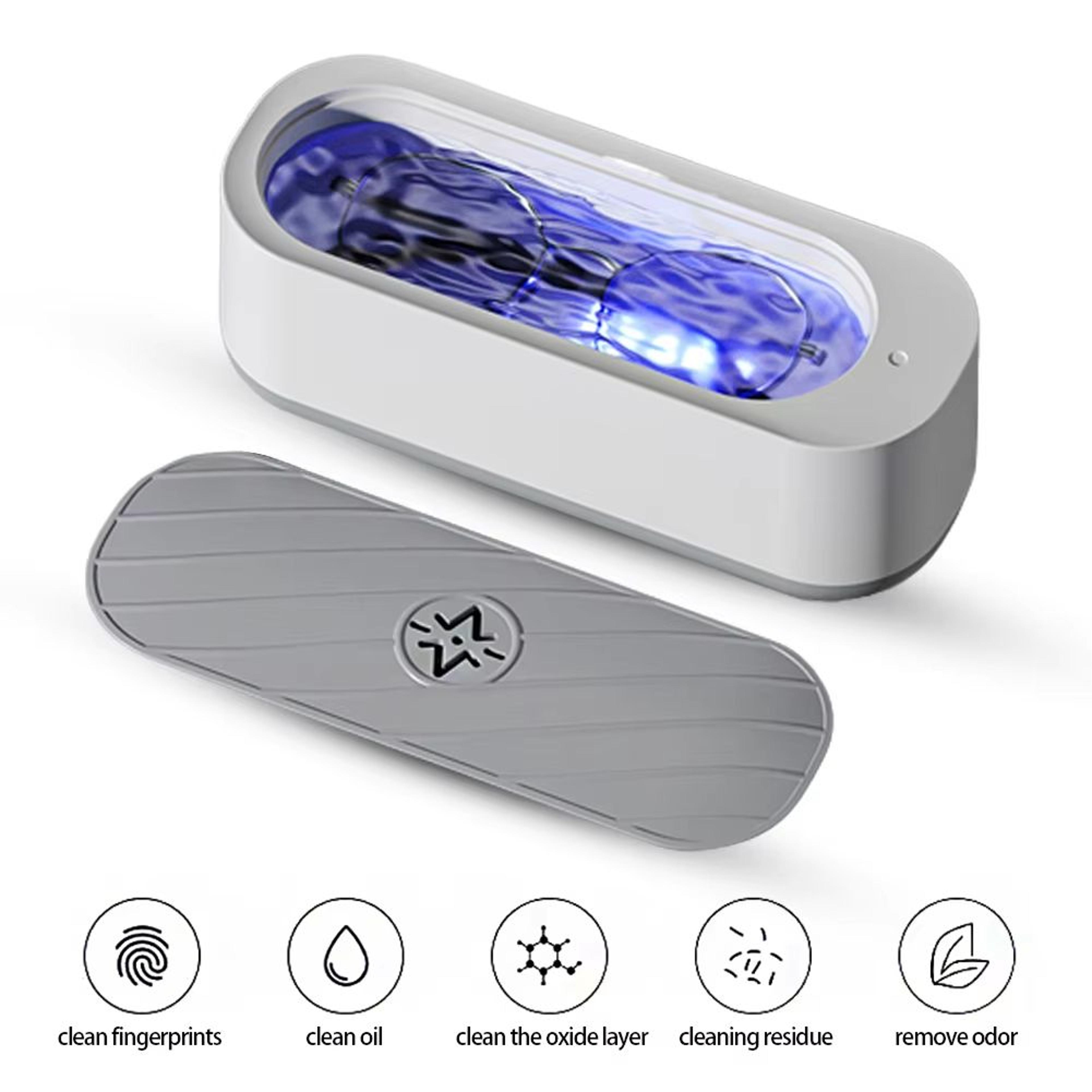 UltraClean Sonic Jewelry  Glasses Washer  USB Rechargeable HighFrequency Vibration Cleaner 0