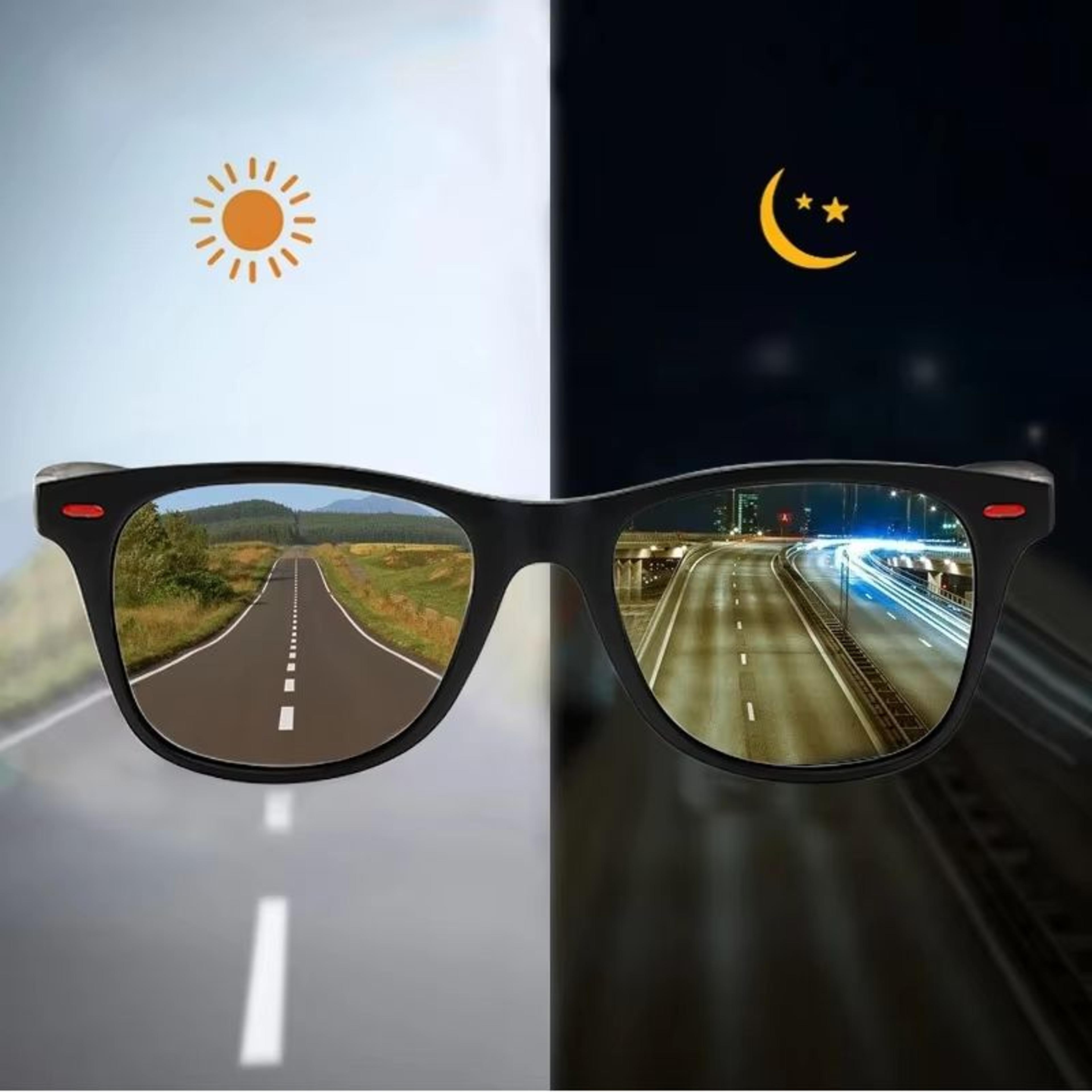 HorizonDrive Polarized Night Vision Sunglasses  Sport  Road Driver Glasses UV400 DayNight 0