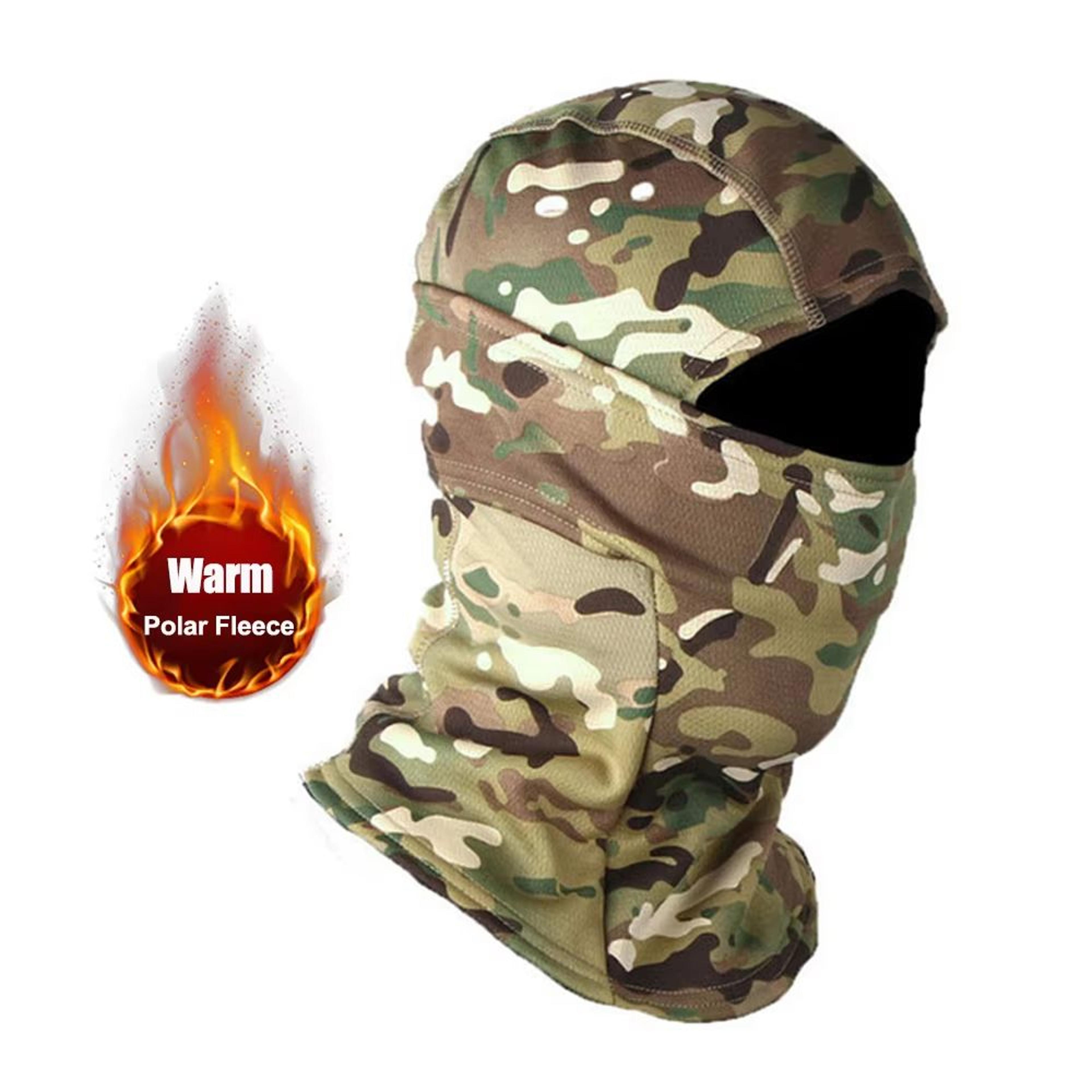 CamoShield Thermal Fleece Balaclava  FullFace Winter Mask For Cycling Ski Motorcycle Outdoor 7