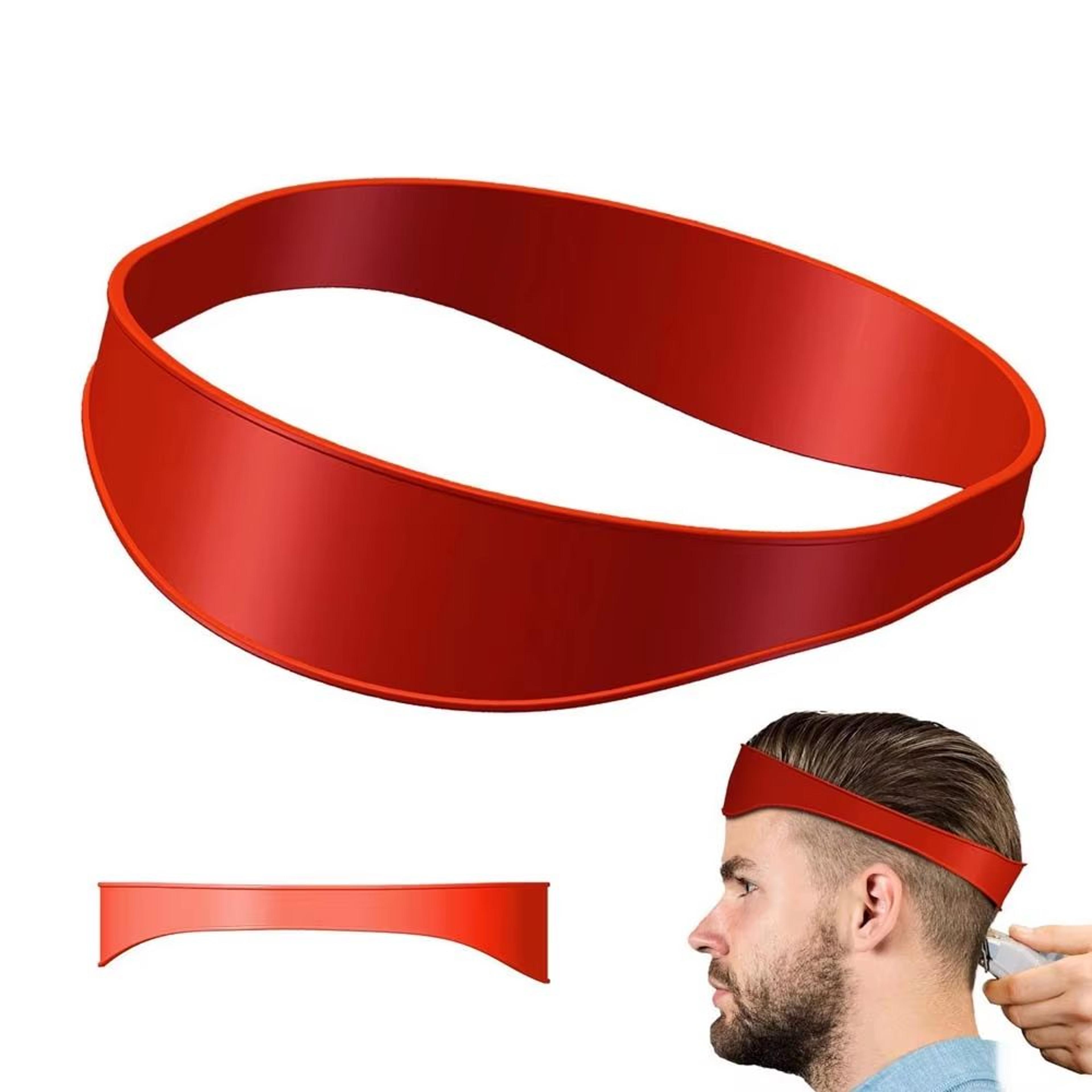 ProLine Curved Silicone Haircut Band  DIY Neckline  HairTrimming Guide 8