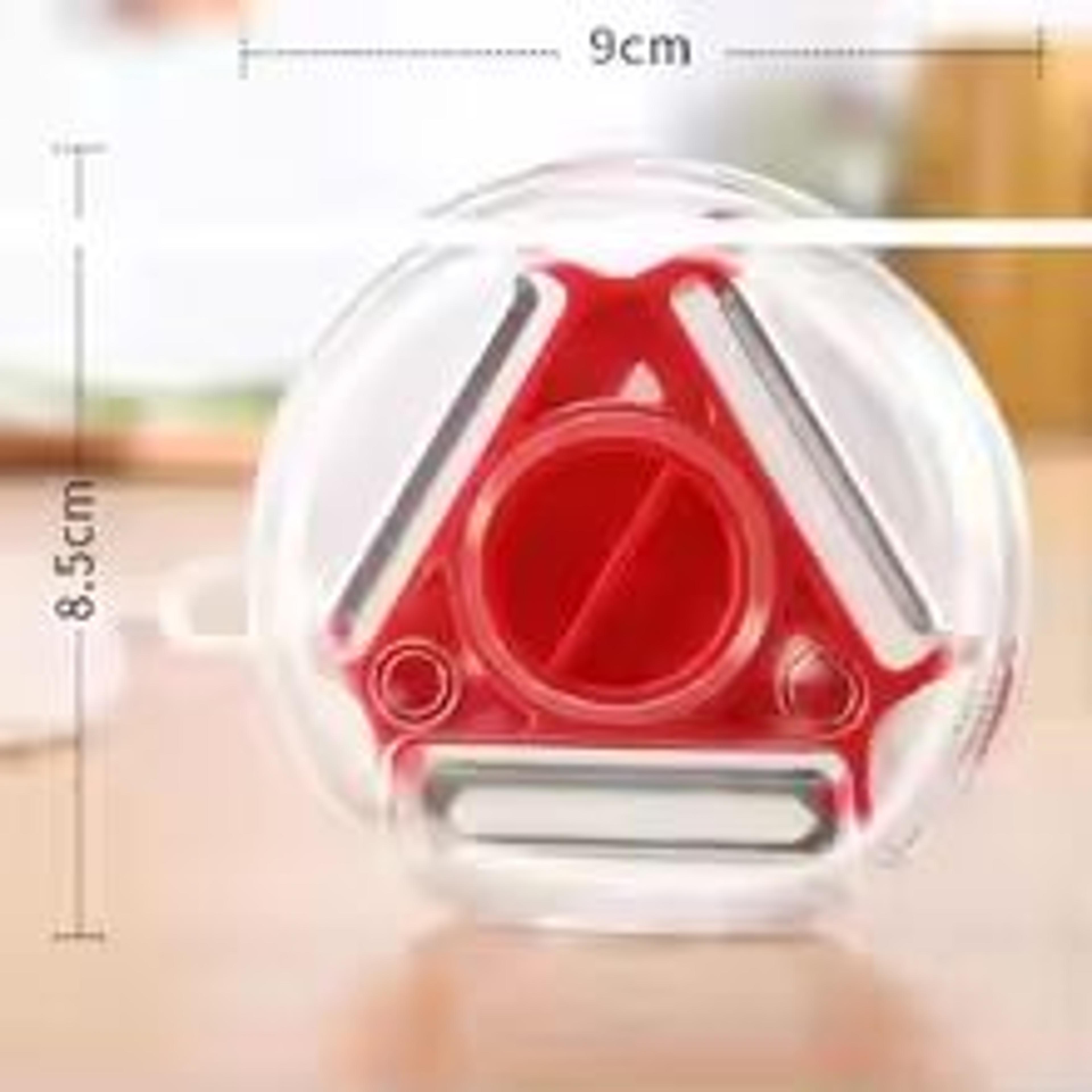 MultiCut 3in1 Magic Trio Peeler Set  Slicer Shredder Julienne Cutter For Fruits And Vegetables 5