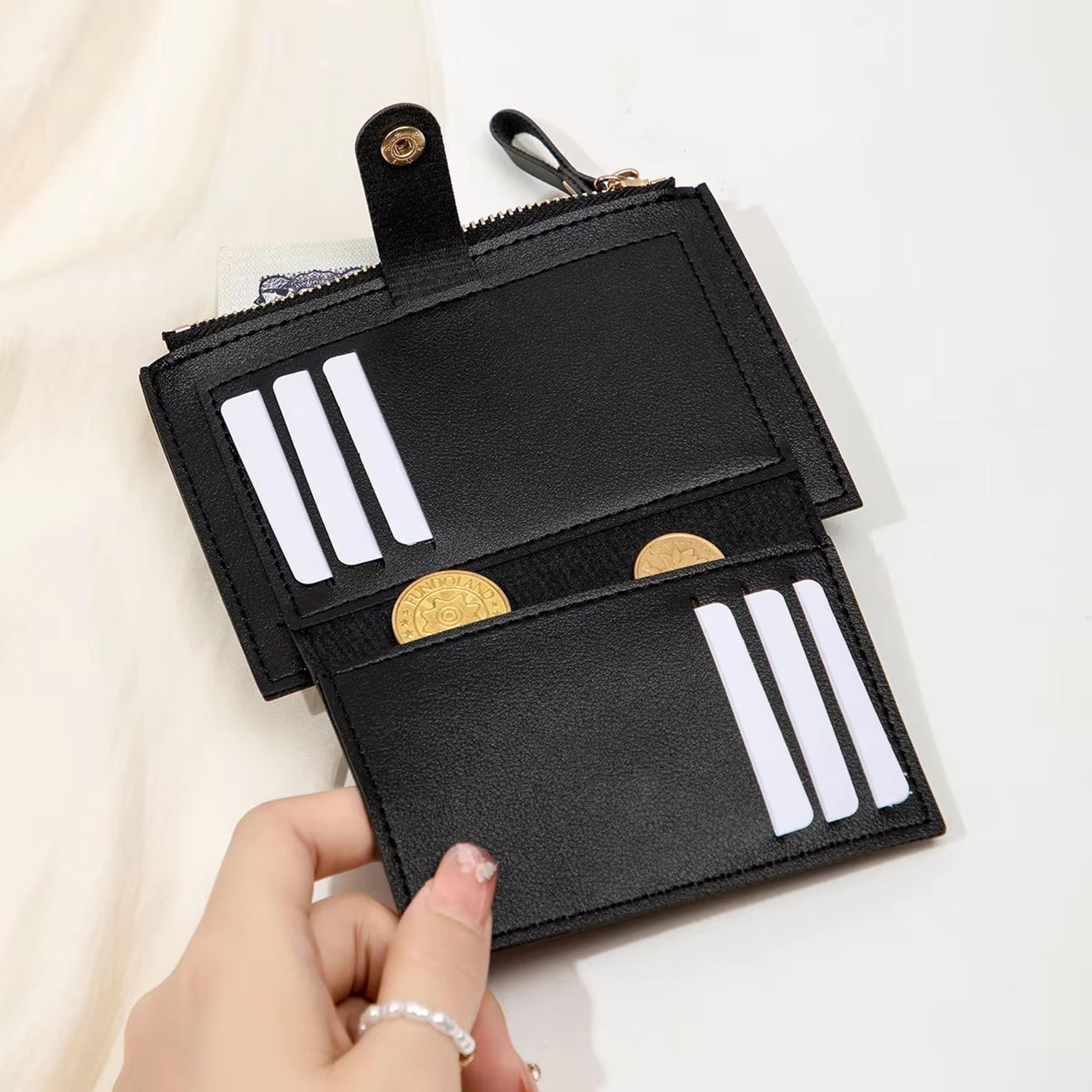 SlimStyle Minimalist Short Card Bag  UltraThin Mini PU Leather Wallet For Women 1